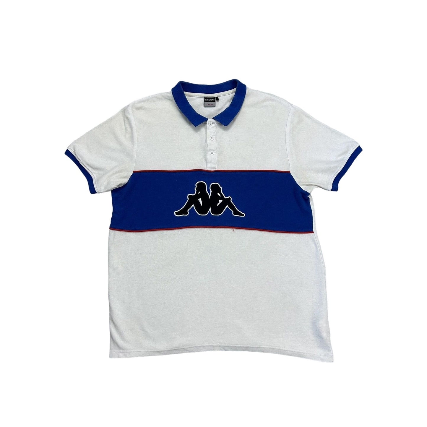 Kappa polo T-shirt big logo swag vintage Y2K