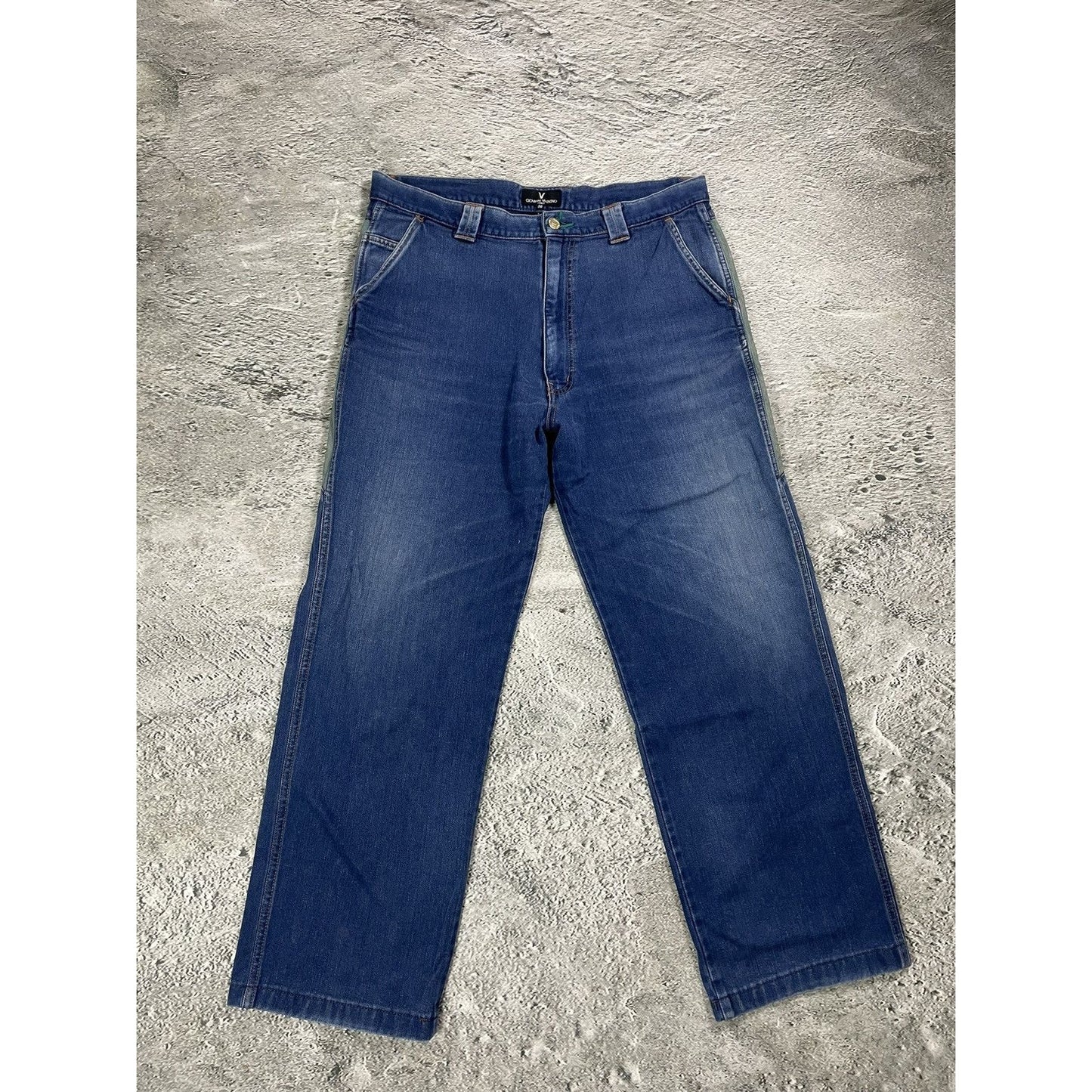 Giovanni Valentino Jeans vintage baggy embroidery