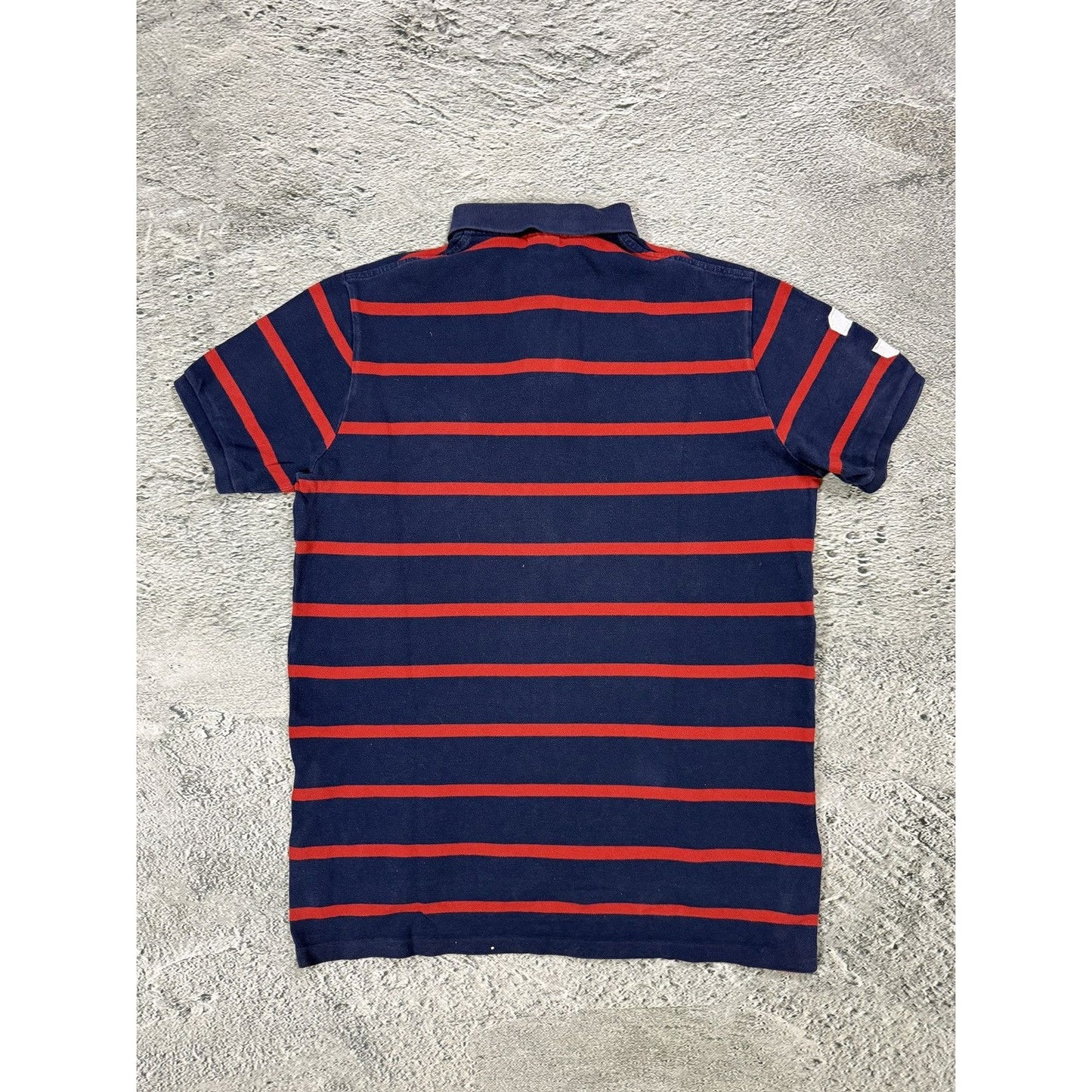 Chief Keef Polo Ralph Lauren big pony striped navy red