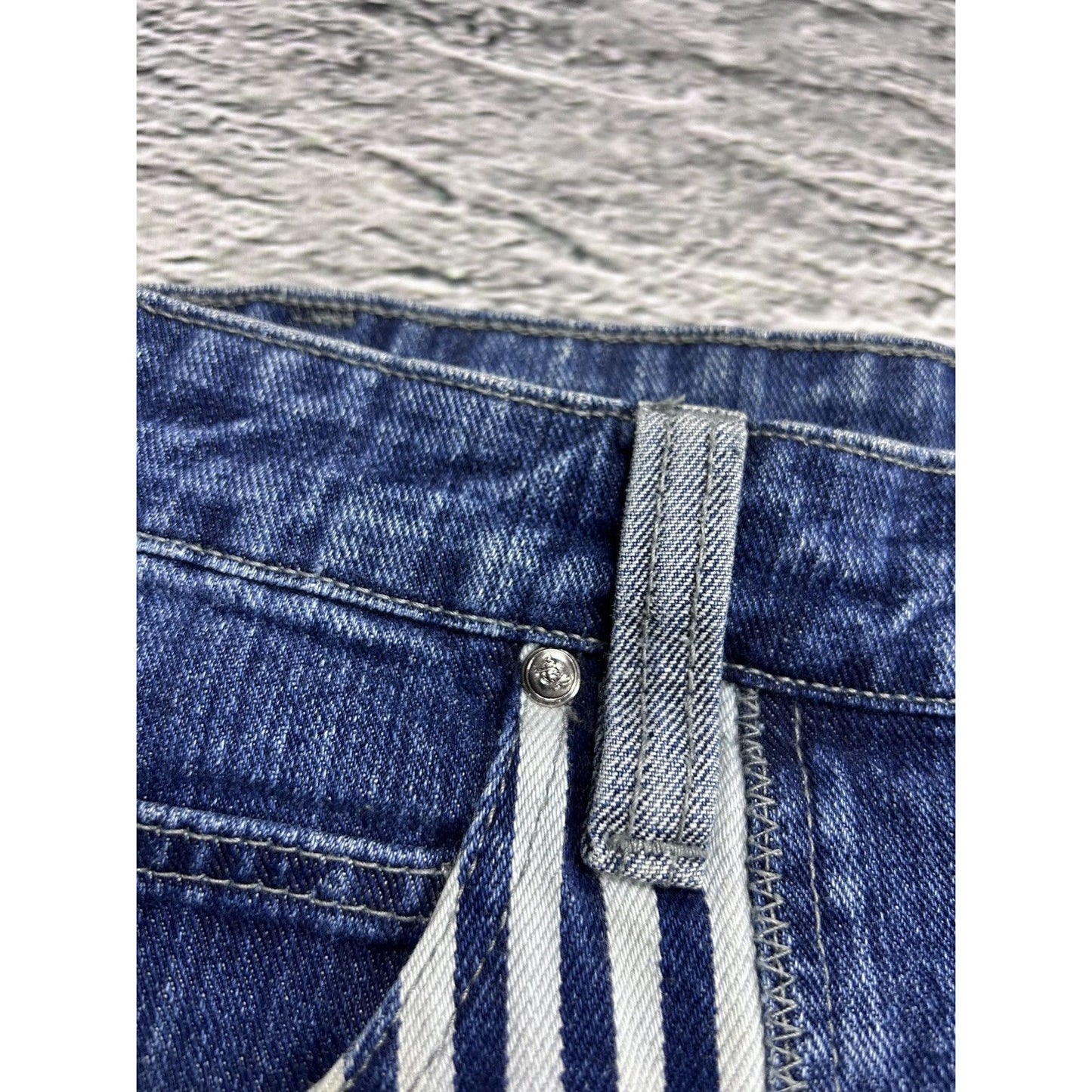 FuBu jeans vintage baggy denim pants blue