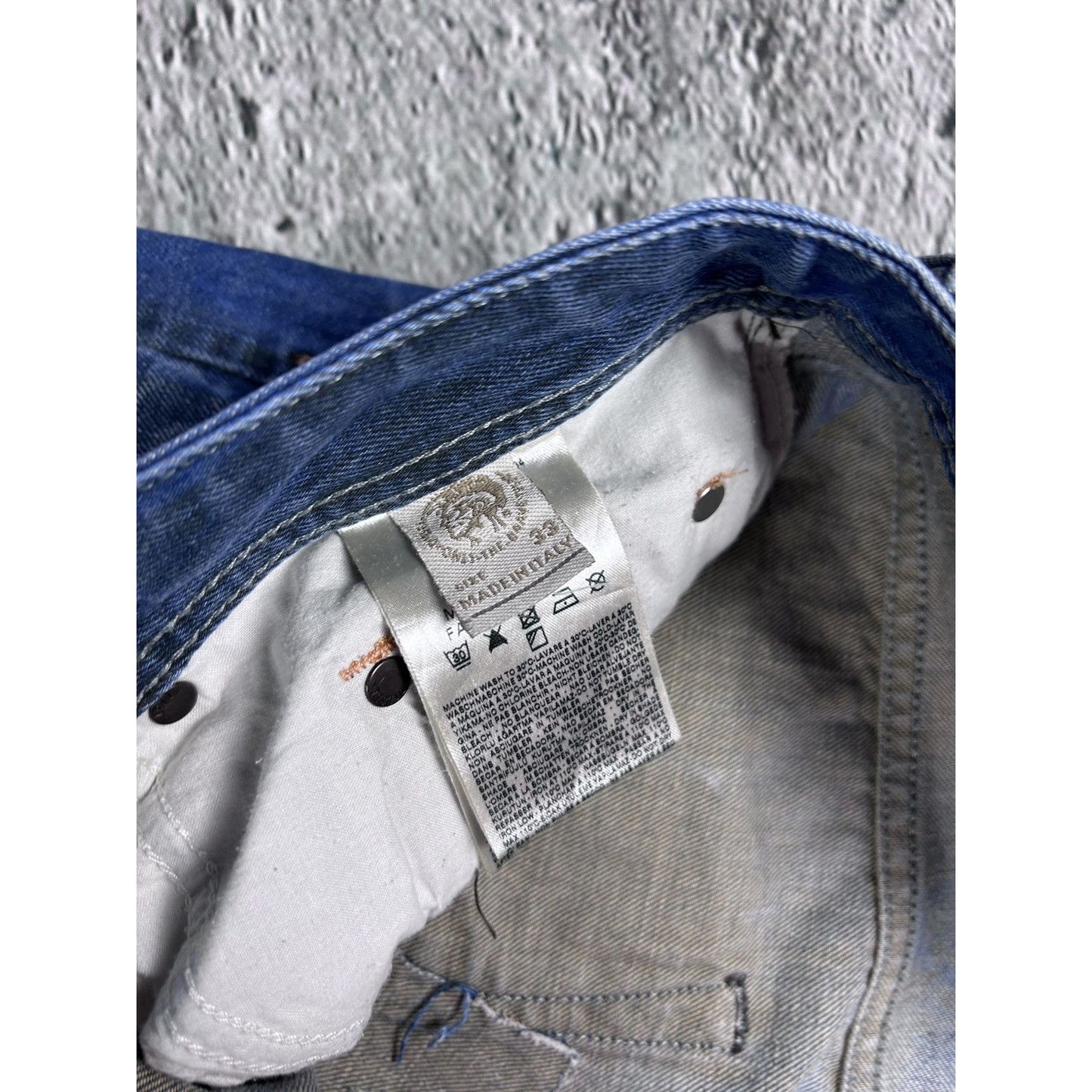 Diesel jeans vintage blue Y2K Larkee-T tapered