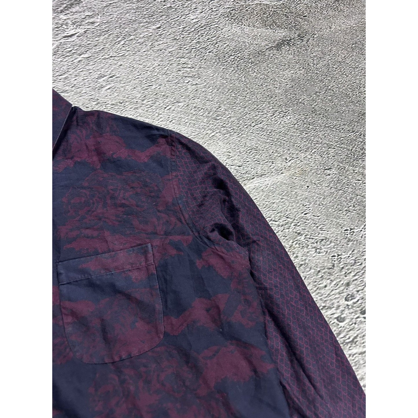 Kenzo shirt purple button-up