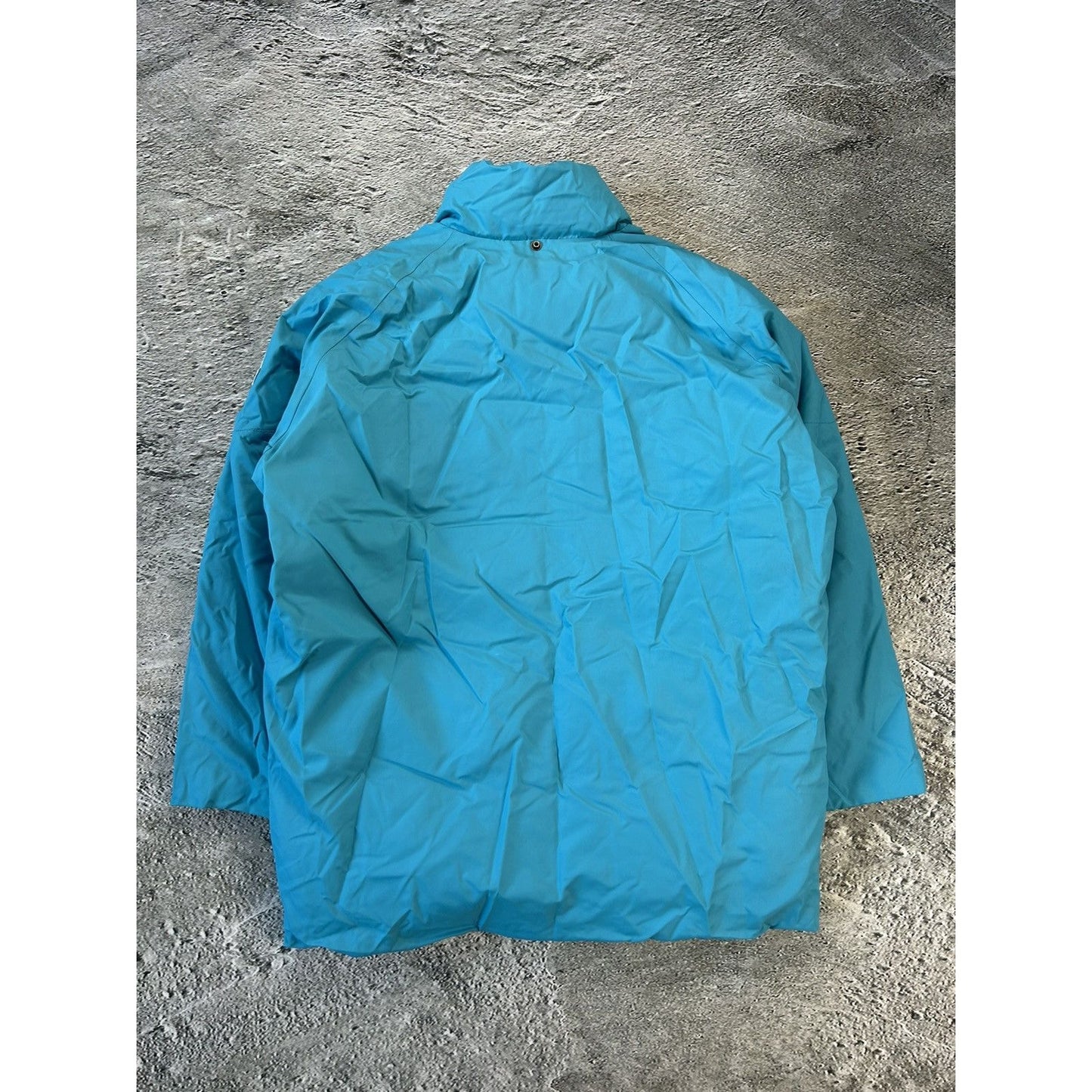 Moncler vintage down puffer jacket parka coat blue 80s 90s