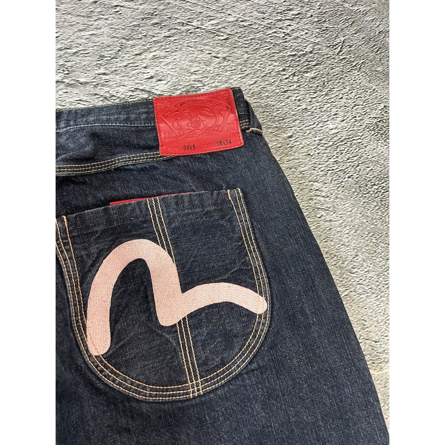 Evisu Yamane jeans vintage Japanese selvedge denim pants