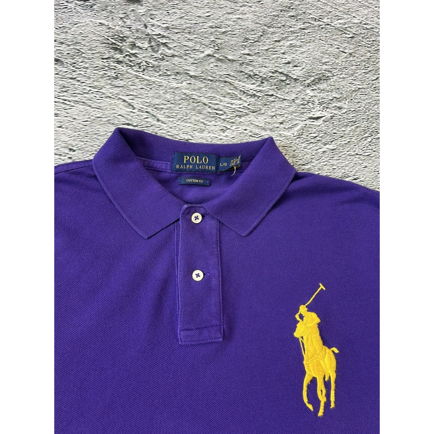 Chief Keef Polo Ralph Lauren longsleeve purple big pony
