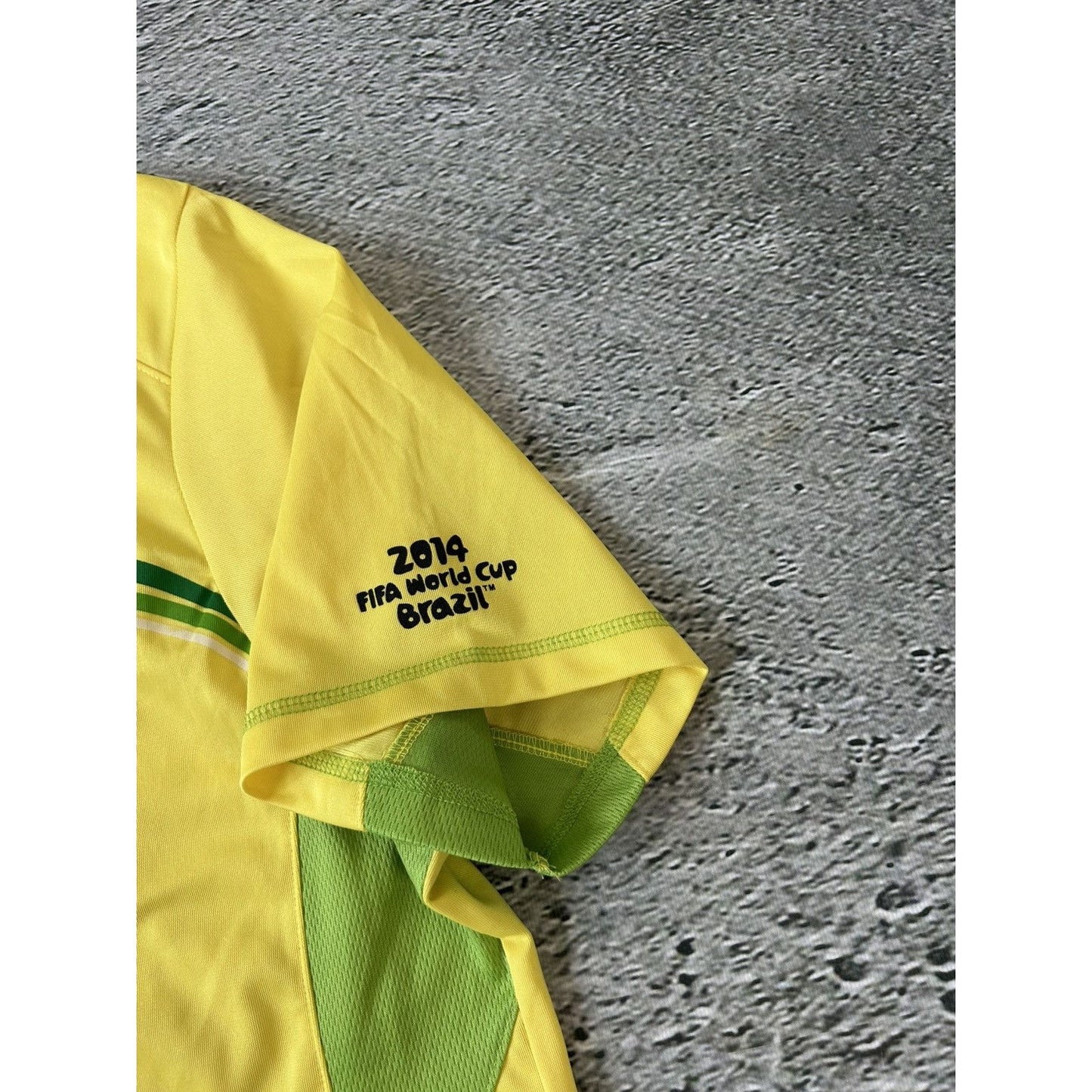 Brasil jersey world cup 2014 vintage yellow 10