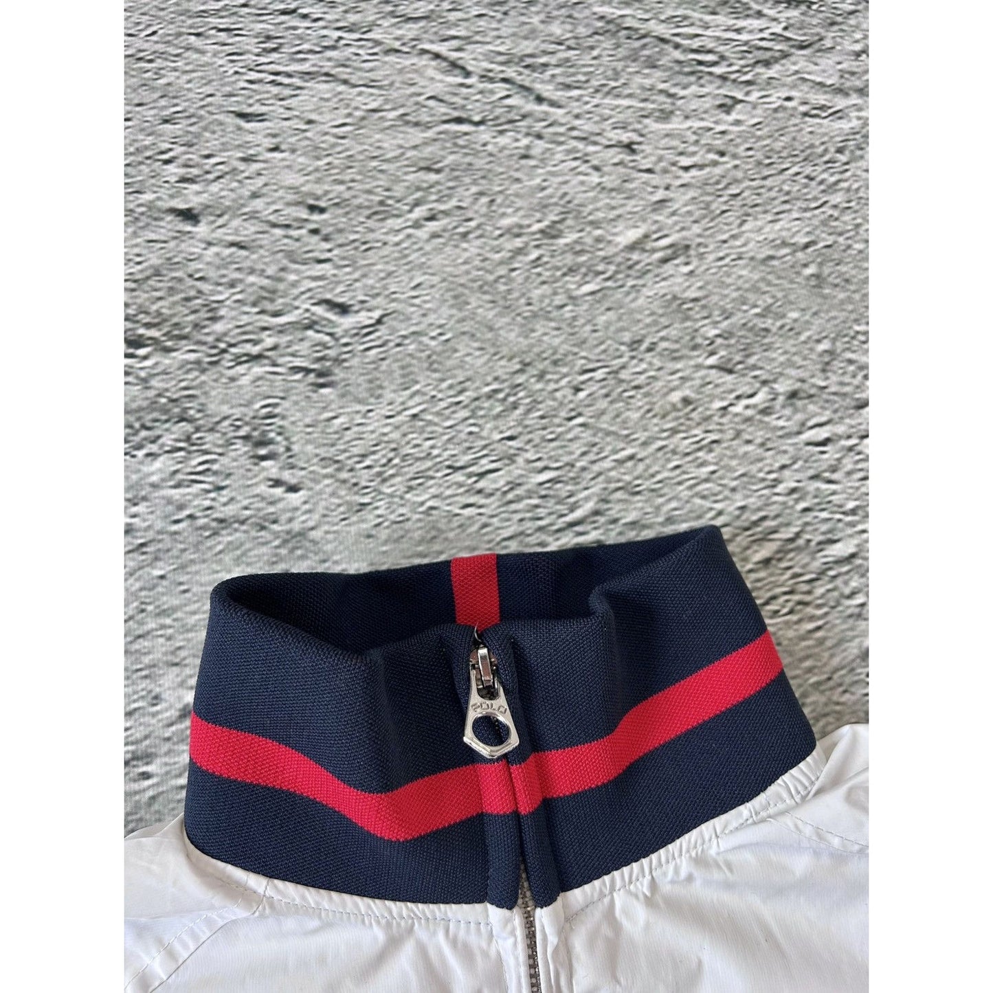 Chief Keef Polo Ralph Lauren bomber jacket England white