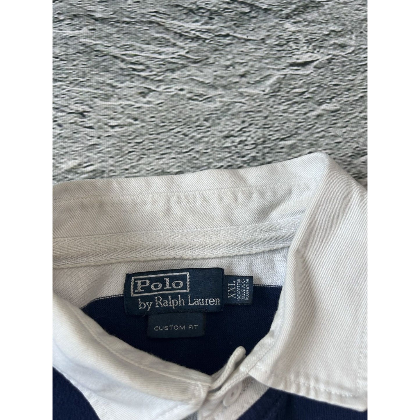 Chief Keef Polo Ralph Lauren striped longsleeve big pony