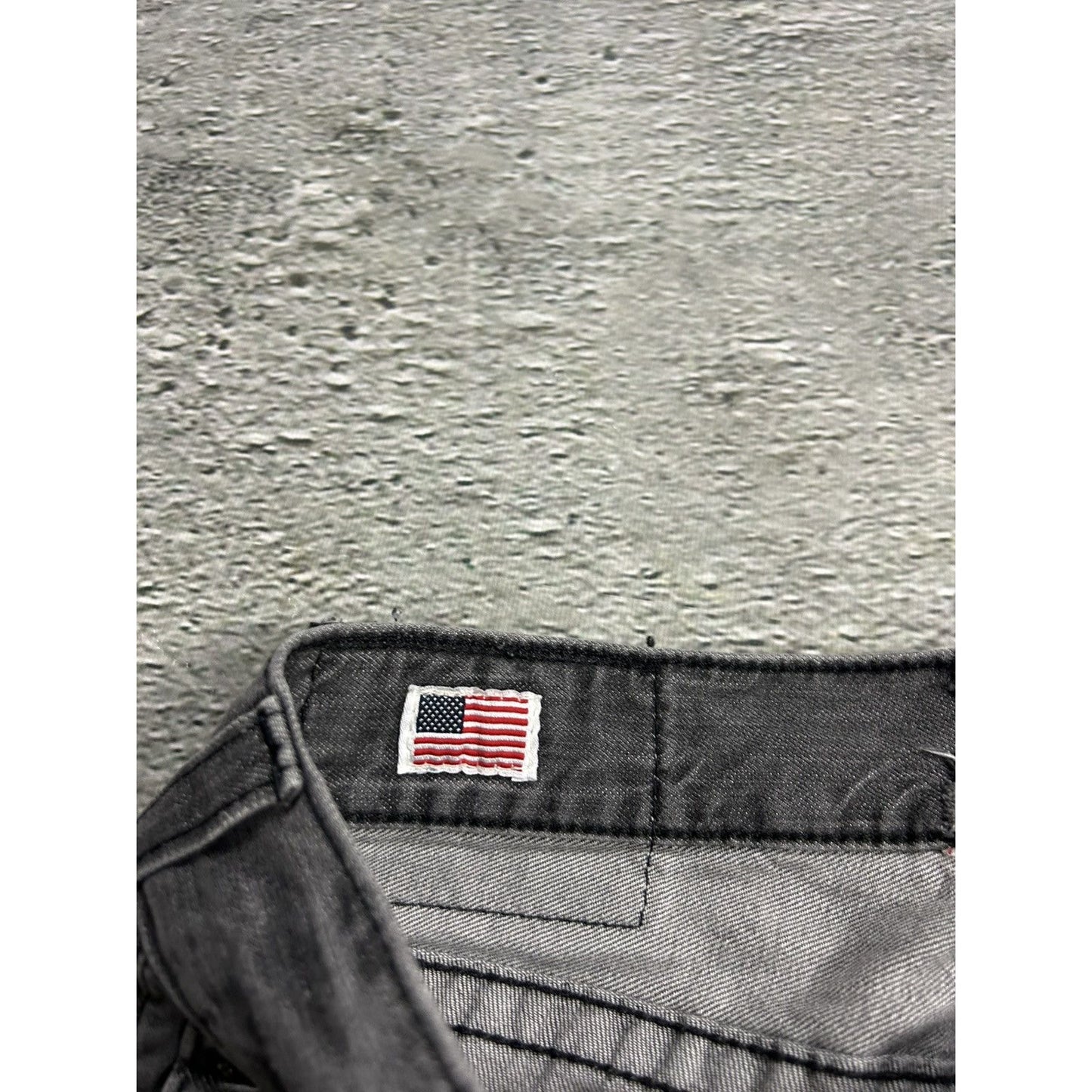 True Religion vintage grey jeans denim pants Ricky Y2K