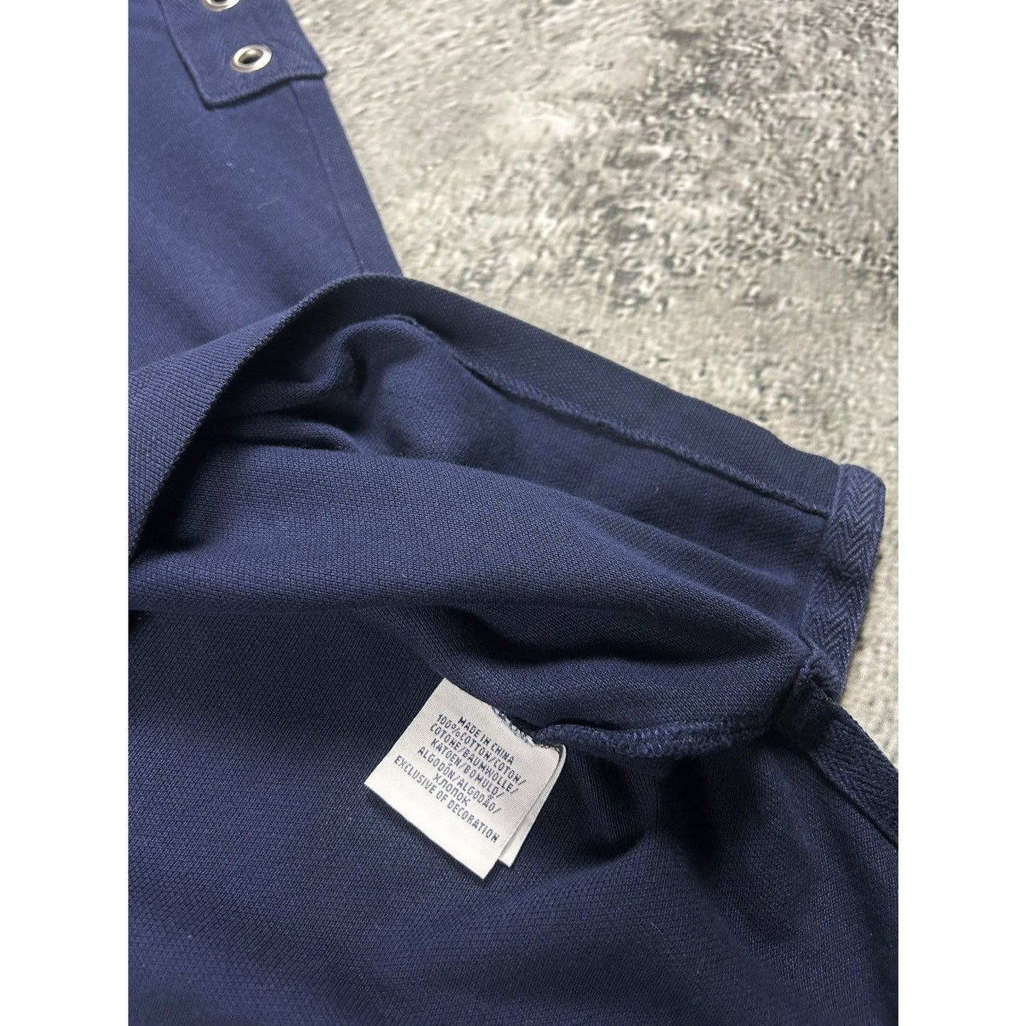 Chief Keef Polo Ralph Lauren New York navy blue Polo T-shirt