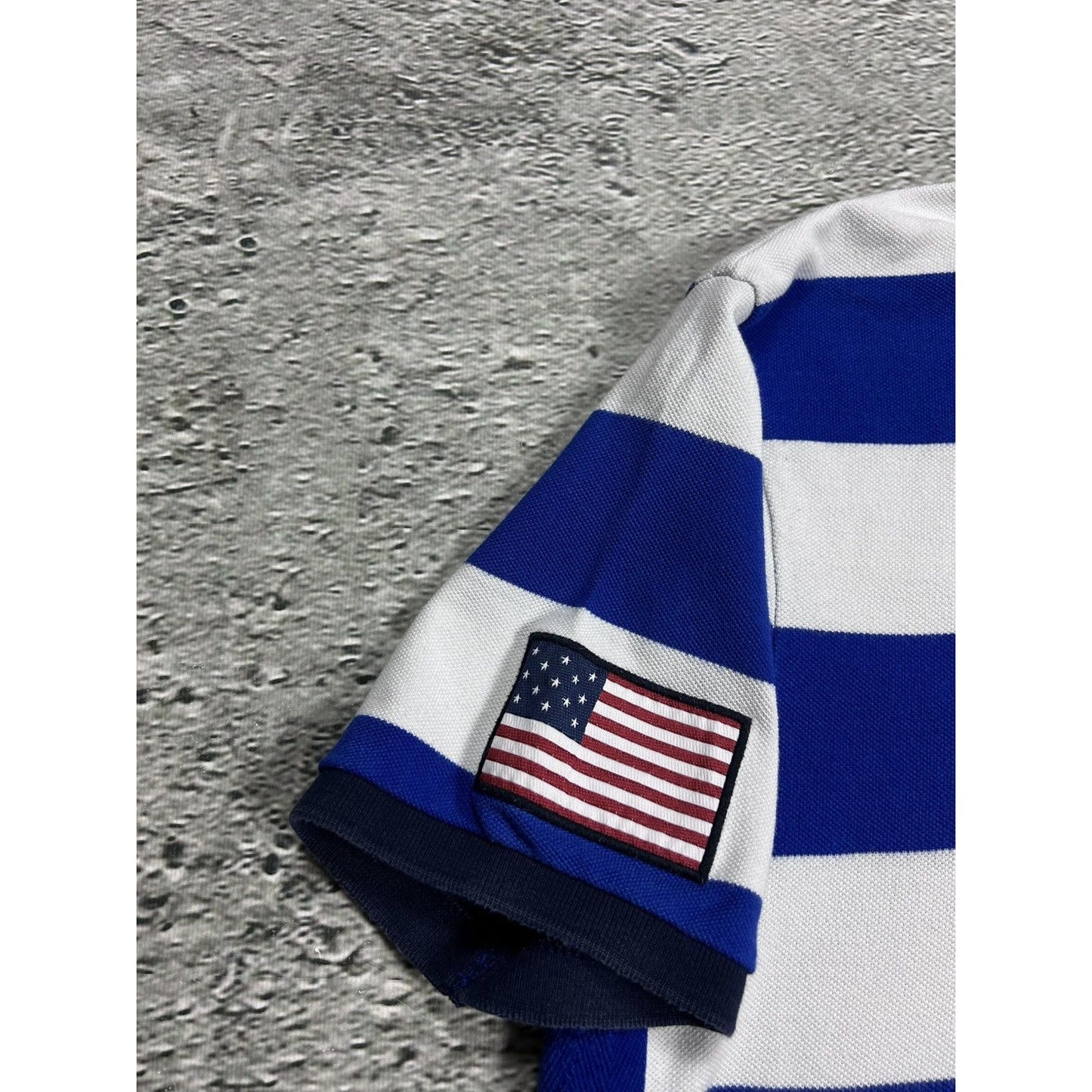 Chief Keef Polo Ralph Lauren USA Polo T-shirt vintage flag