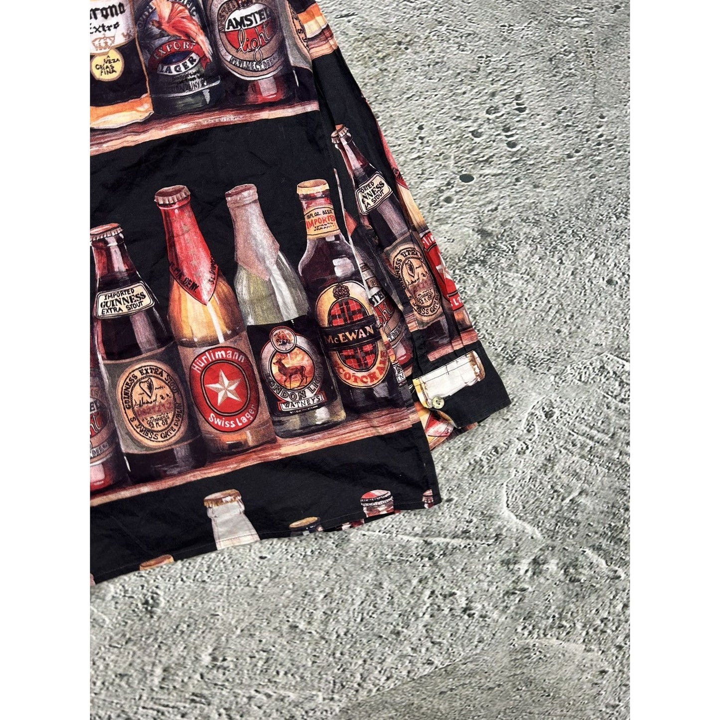Angelo Litrico Beer Shirt full print longsleeve button-up