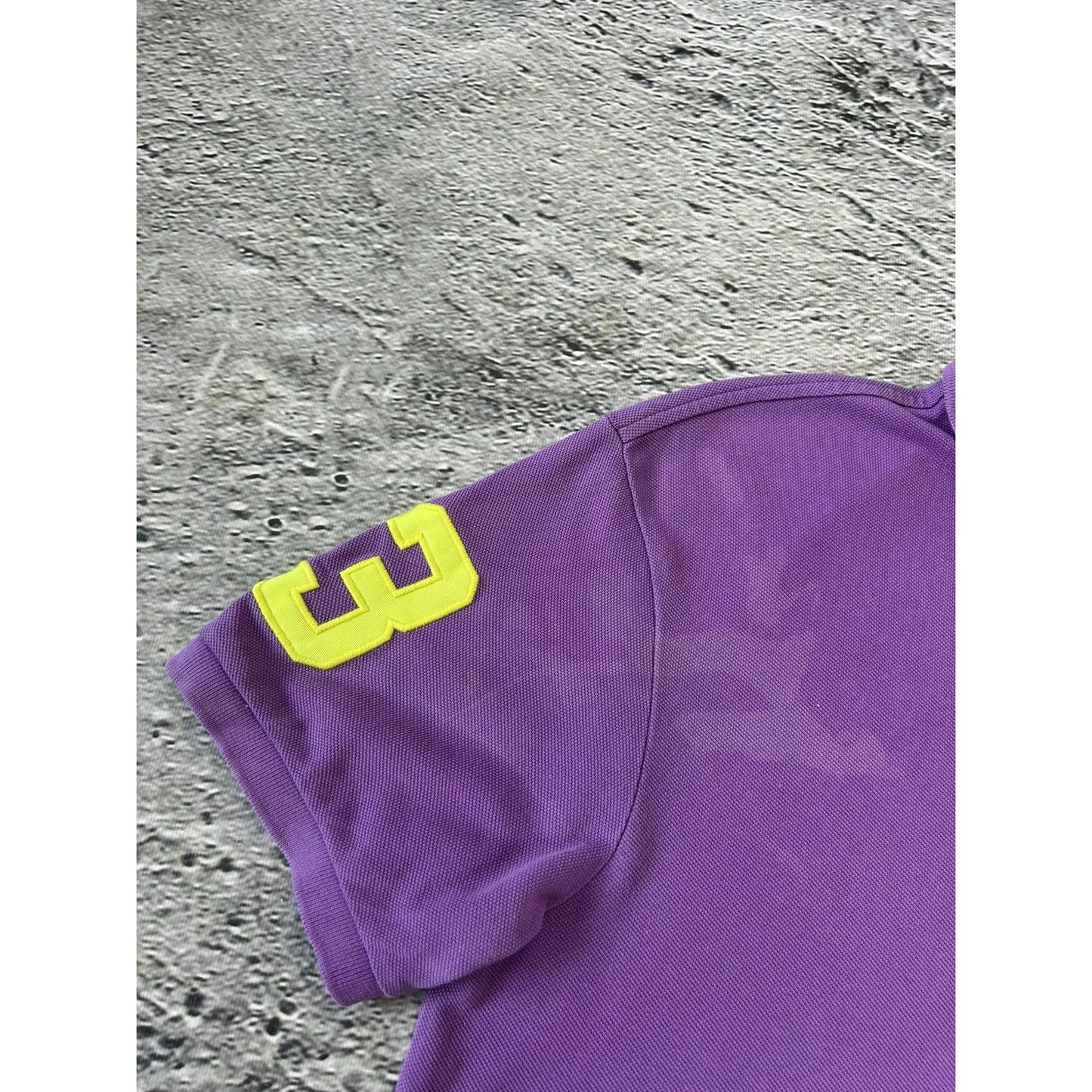 Chief Keef Polo Ralph Lauren vintage purple T-shirt big pony