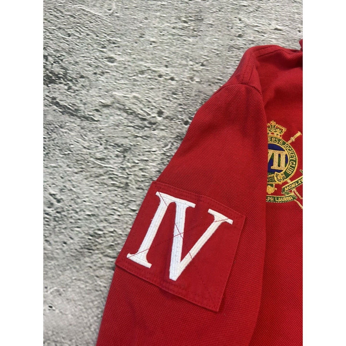 Chief Keef Polo Ralph Lauren red longsleeve big pony