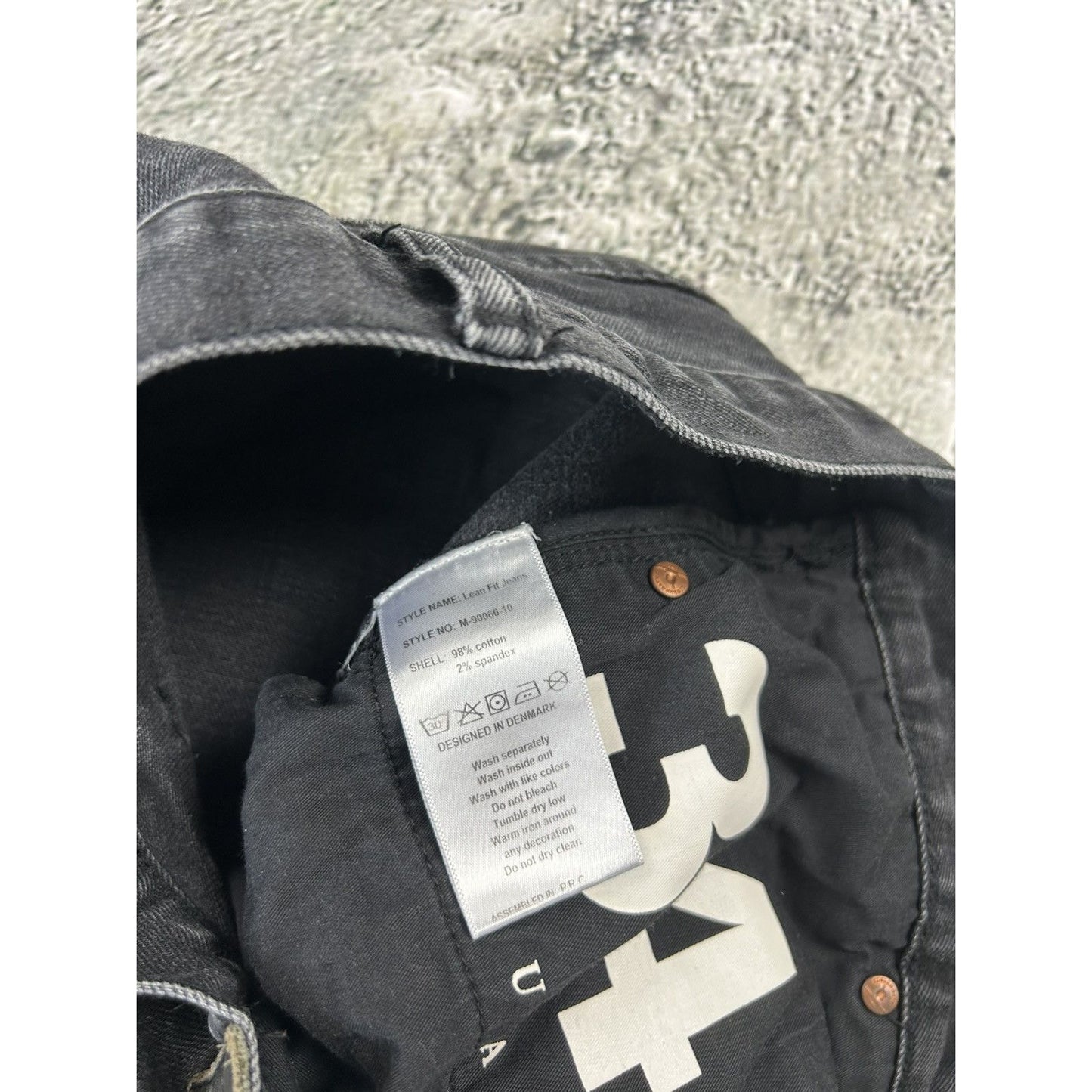 Han Kjobenhavn Black Selvedge Selvage Denim Pants Lean Fit