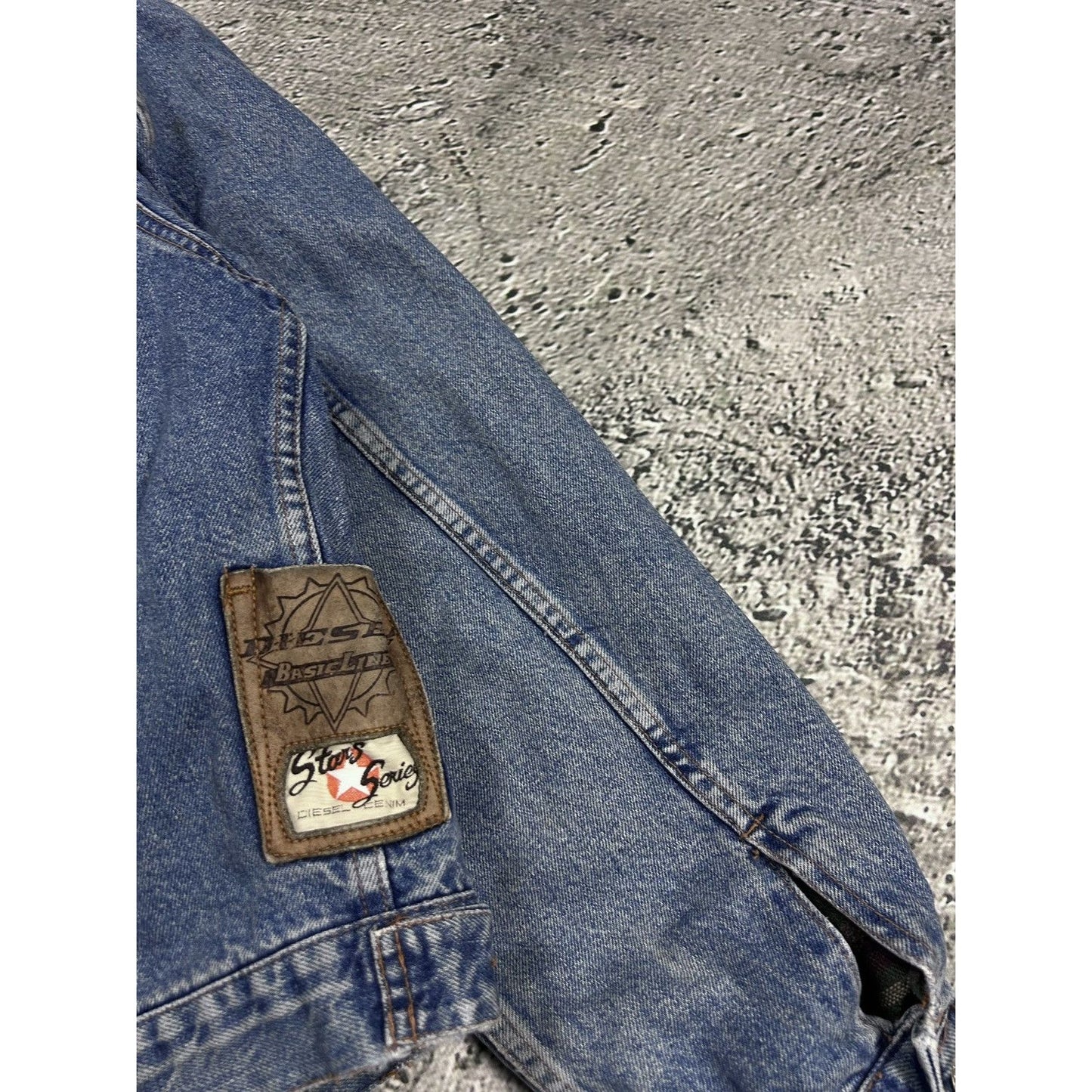 Diesel vintage denim jacket blue