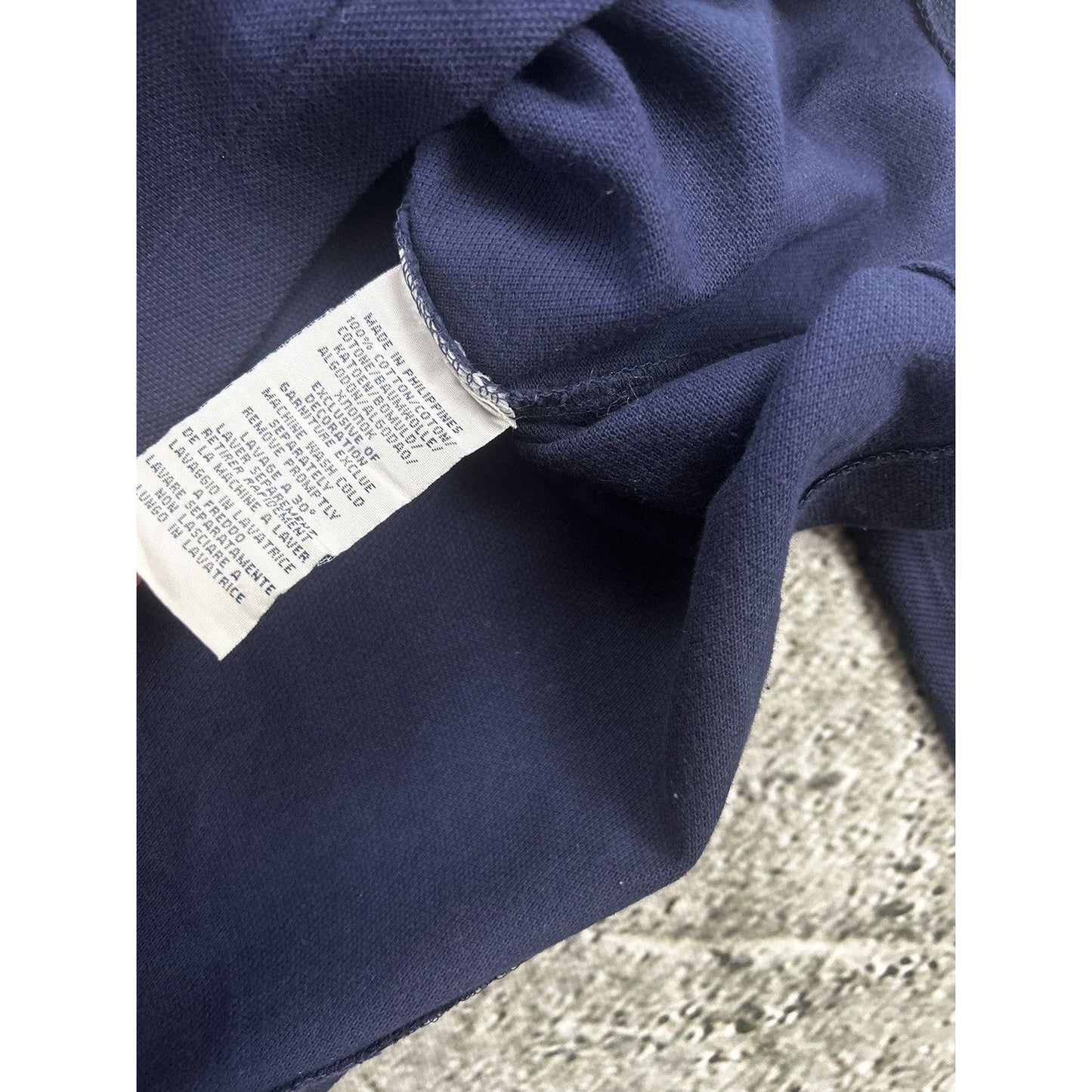 Chief Keef Polo Ralph Lauren navy longsleeve big pony