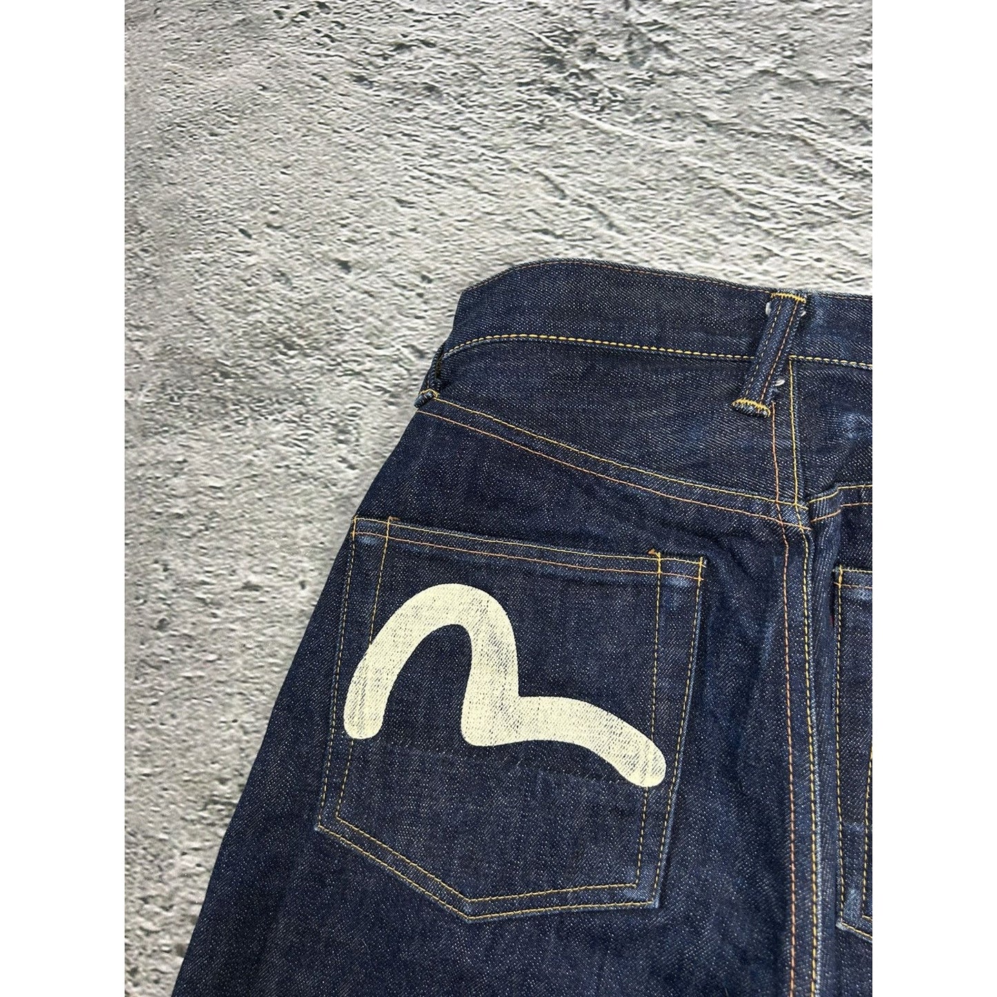 Evisu Playboy jeans vintage selvedge denim Japan RARE