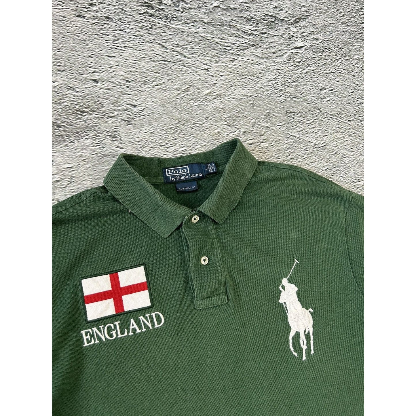 Chief Keef Polo Ralph Lauren England T-shirt flag big pony