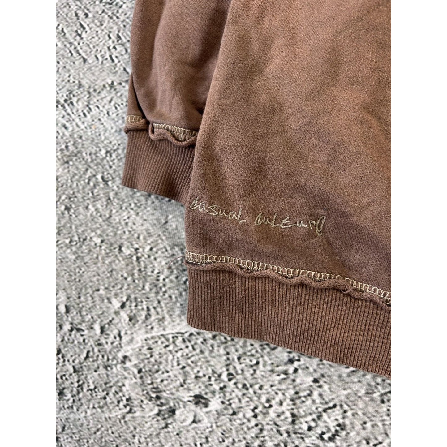 Umbro vintage hoodie Y2K Brown big logo
