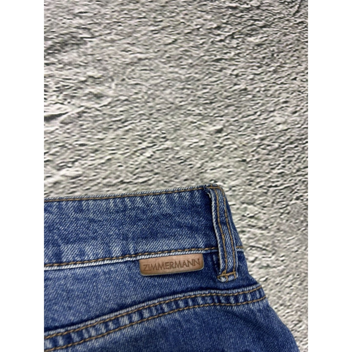 Zimmermann flared jeans navy blue bootcut