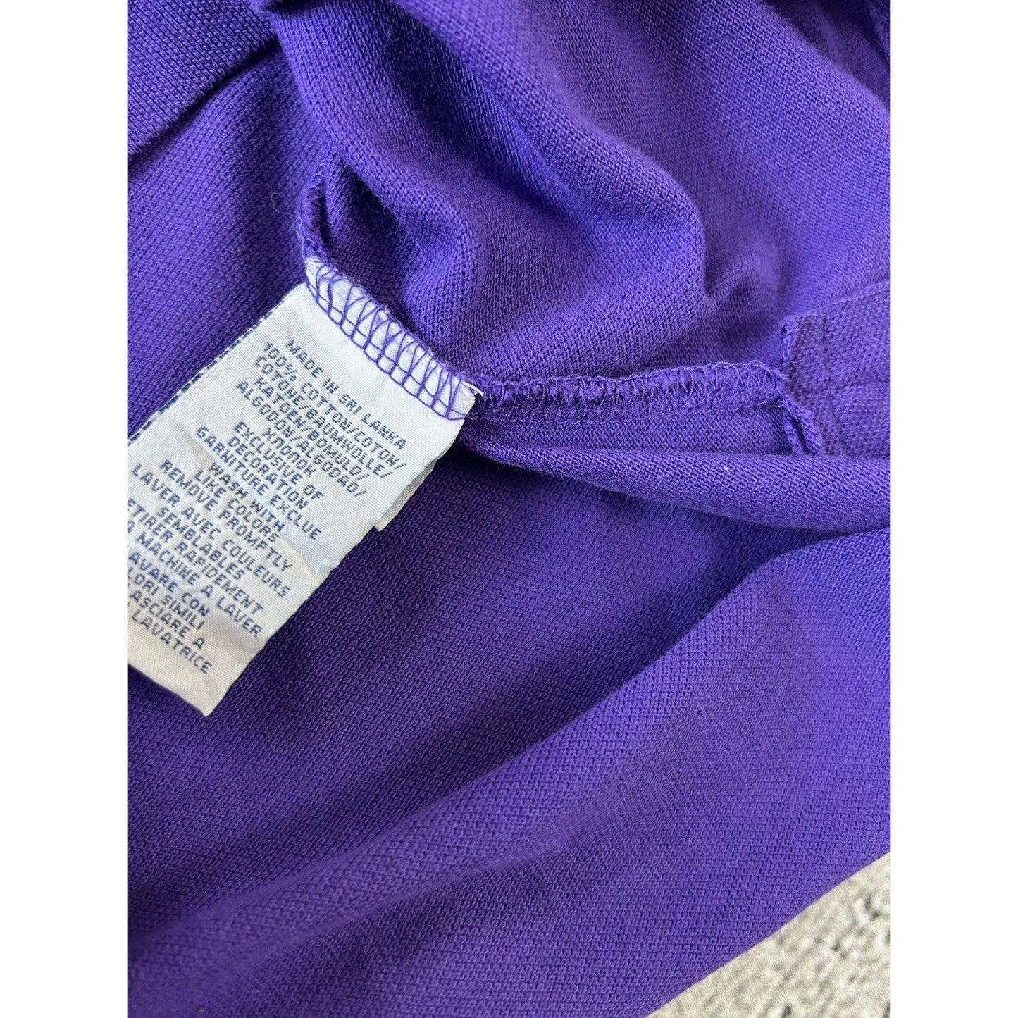 Chief Keef Polo Ralph Lauren longsleeve purple big pony