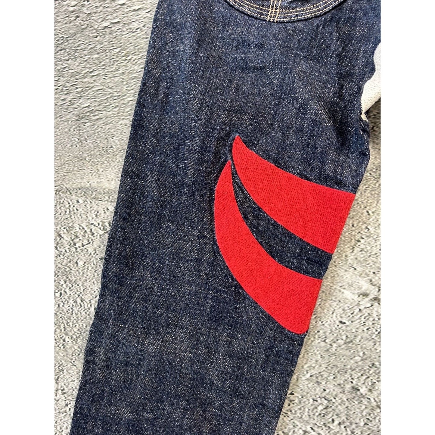 Evisu Yamane face jeans vintage selvedge denim Japan RARE