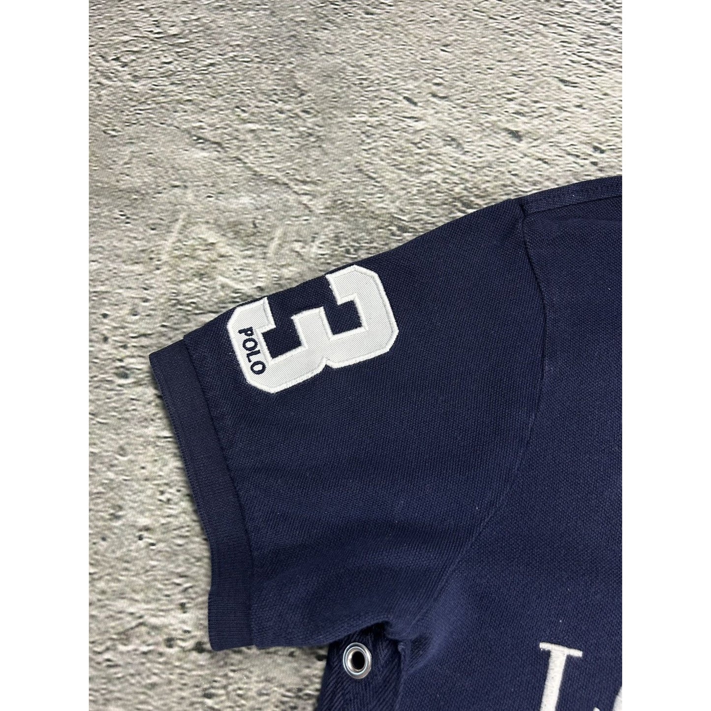 Chief Keef Polo Ralph Lauren Los Angeles vintage shirt navy