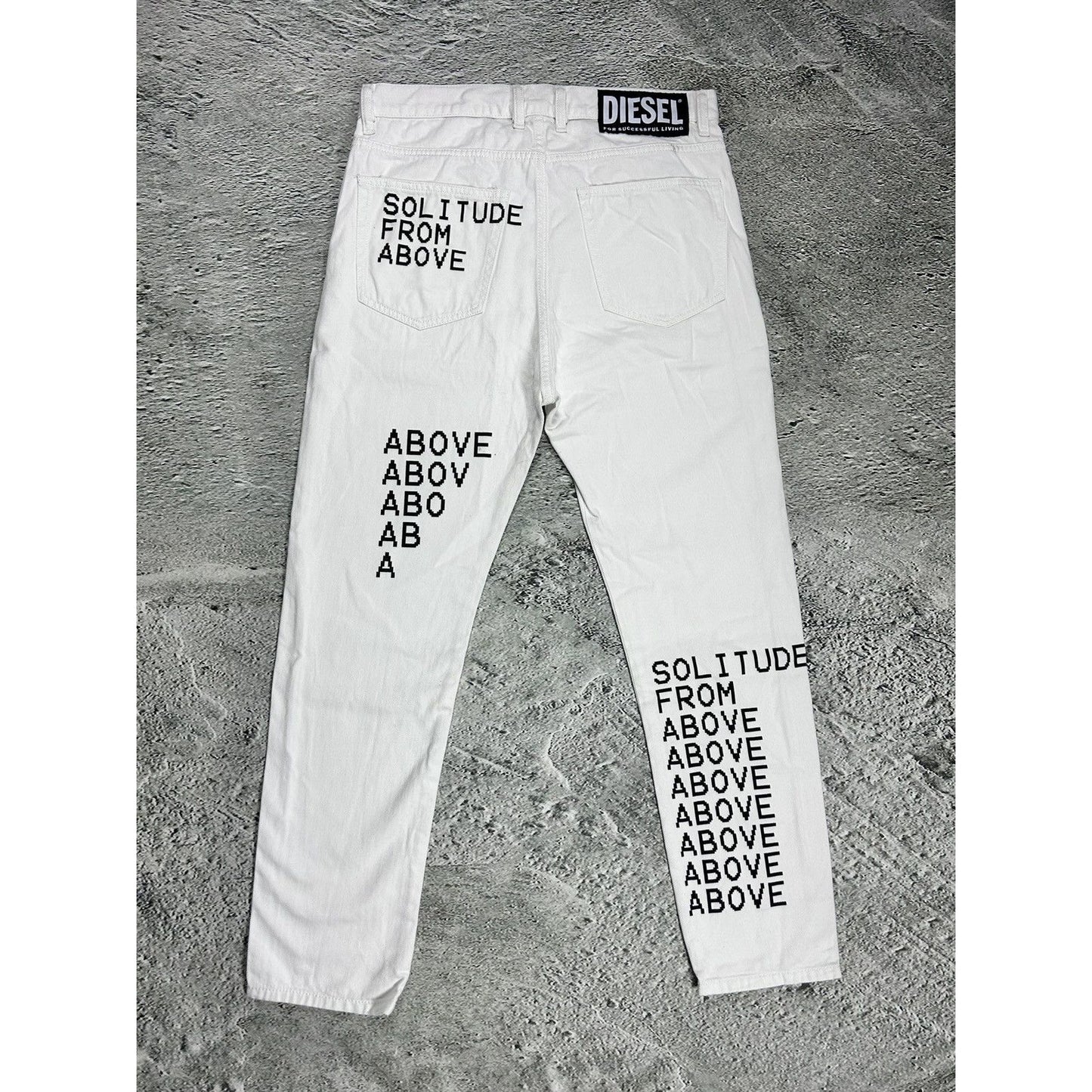 Diesel jeans vintage white Solitude from Above