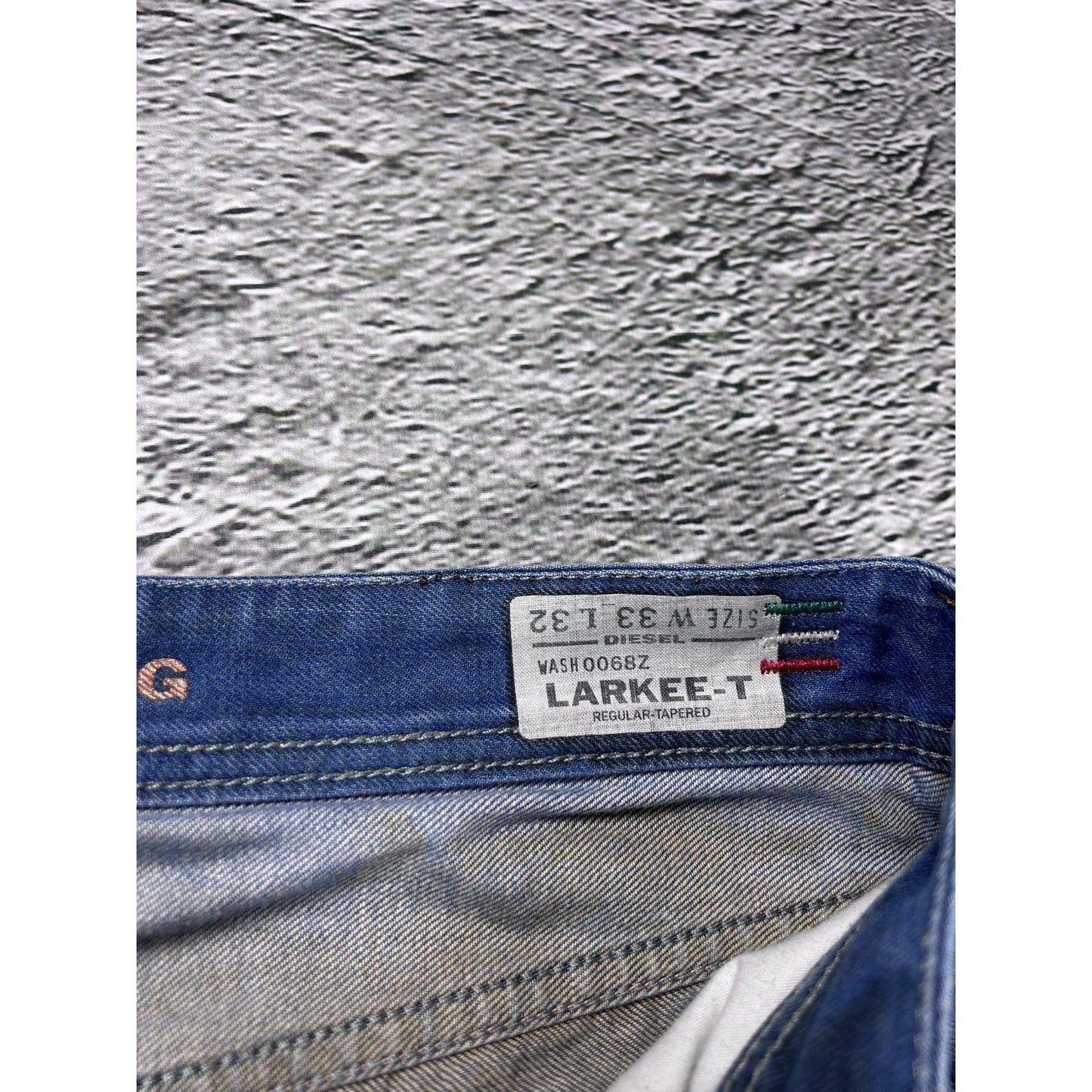 Diesel jeans vintage blue Y2K Larkee-T tapered