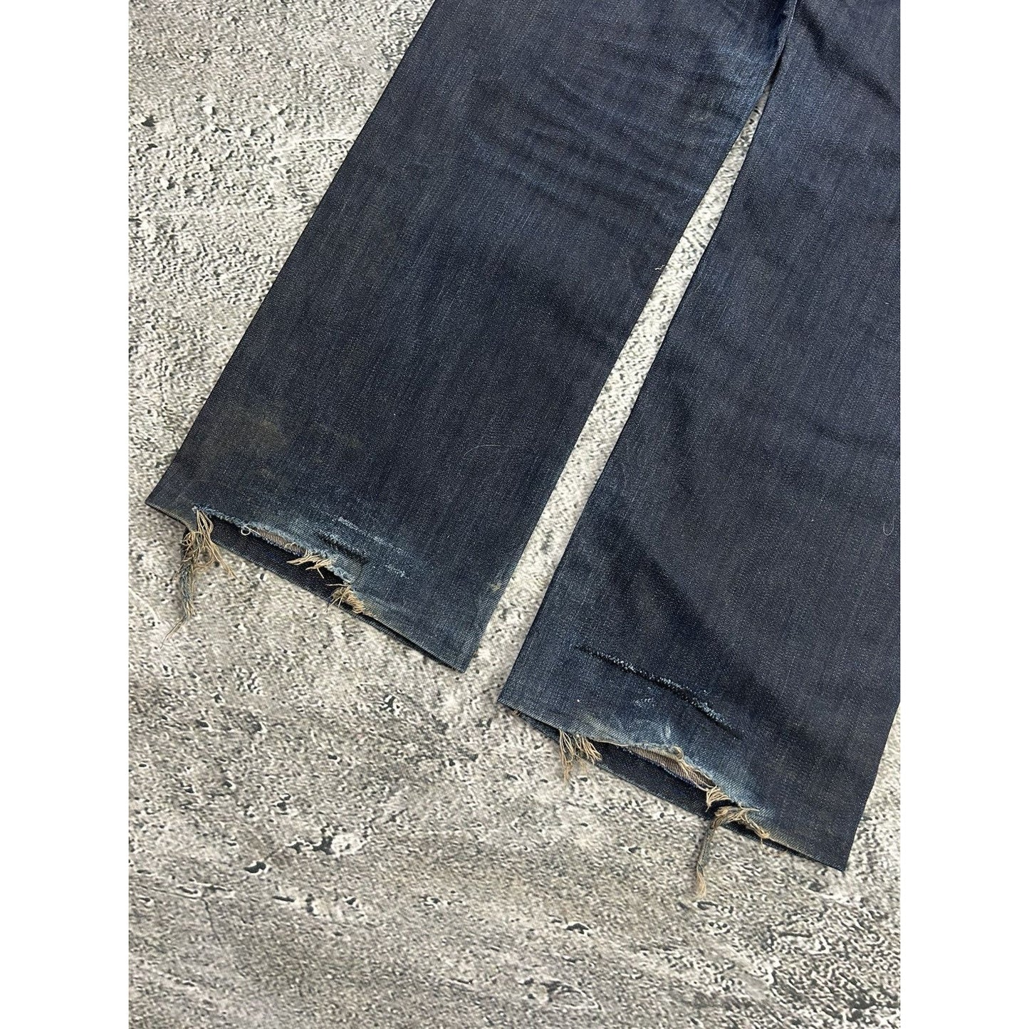 Ed Hardy Christian Audigier vintage jeans big logo pants