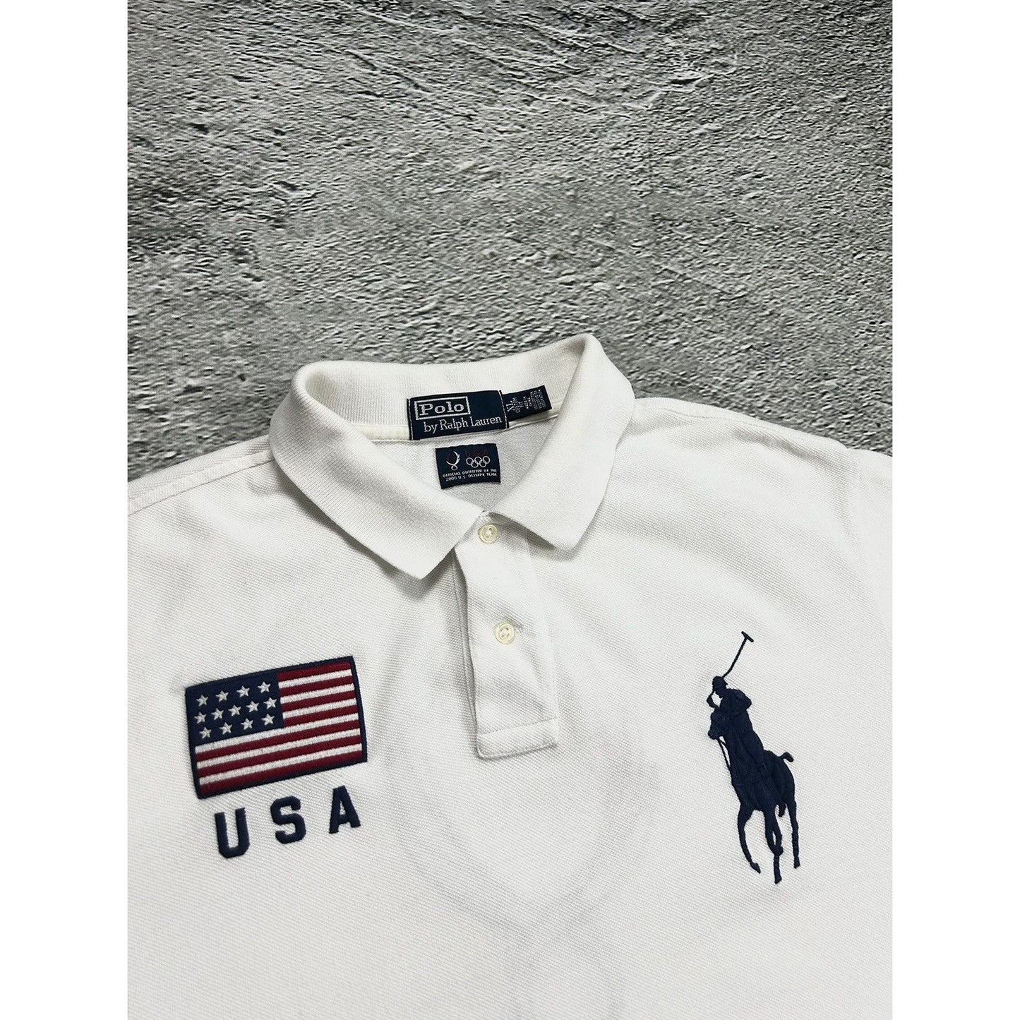 Chief Keef Polo Ralph Lauren white USA Beijing Olympics 2008