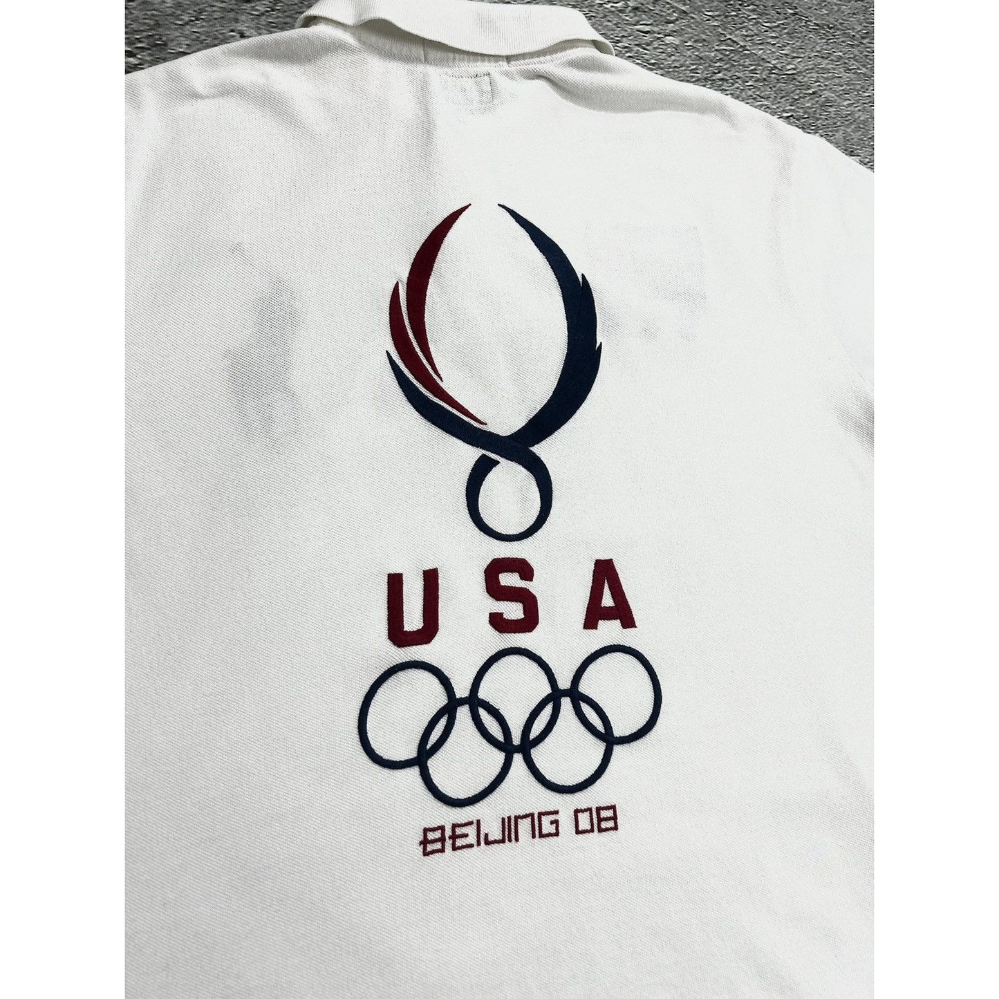 Chief Keef Polo Ralph Lauren white USA Beijing Olympics 2008