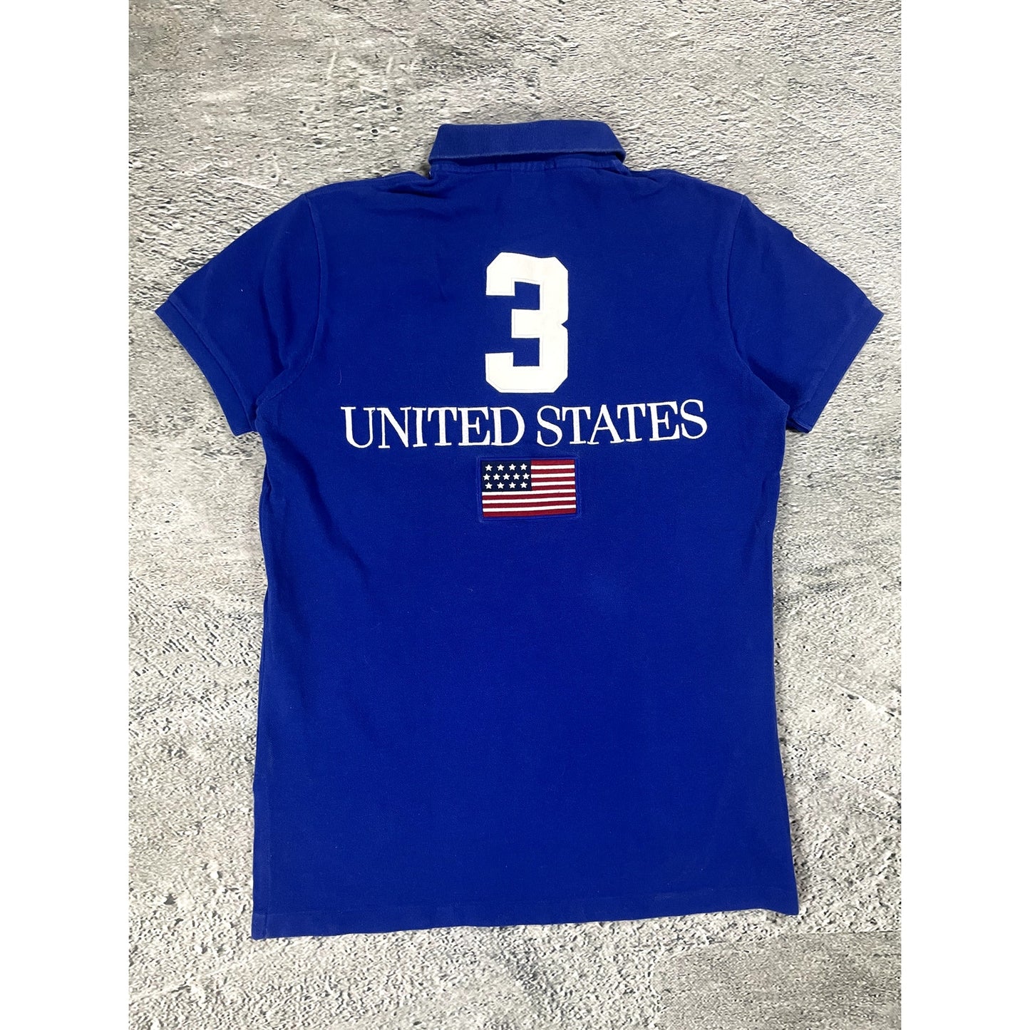 Chief Keef Polo Ralph Lauren USA vintage shirt blue
