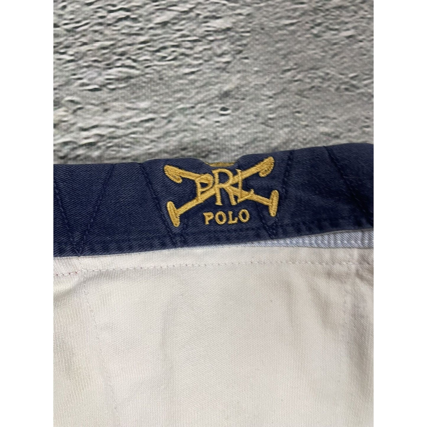 Chief Keef Polo Ralph Lauren vintage white big pony cross
