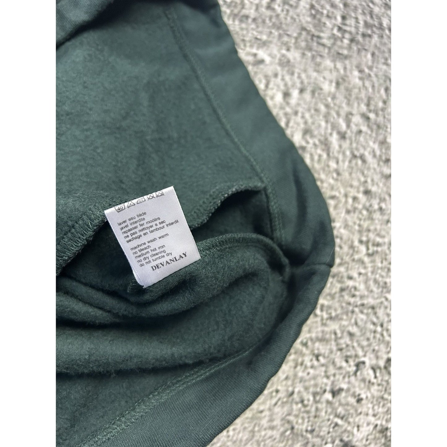 Lacoste zip sweatshirt green track jacket 80s all crocodiles