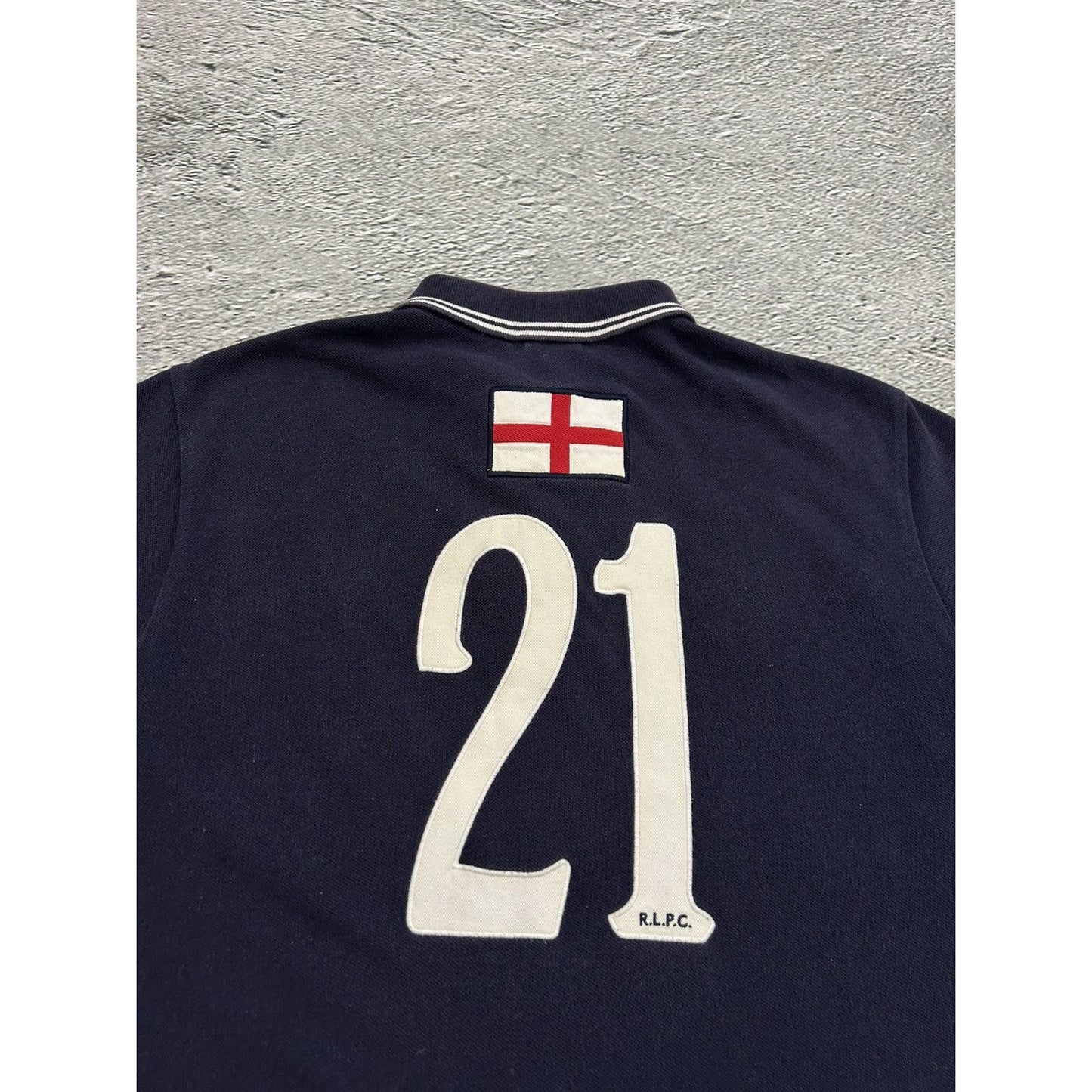 Chief Keef Polo Ralph Lauren England vintage navy big pony