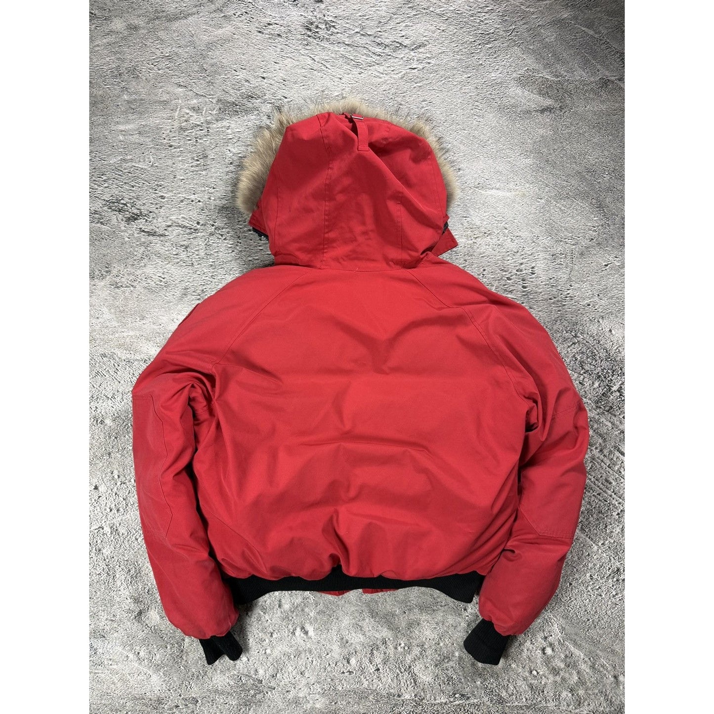 Canada Goose vintage red chilliwack bomber jacket puffer