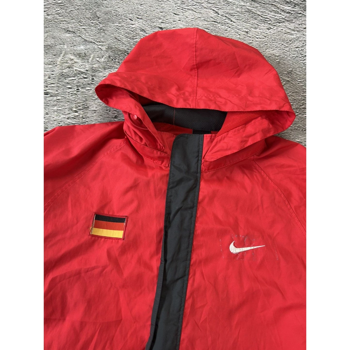 Germany track jacket Nike vintage big logo flag Deutschland