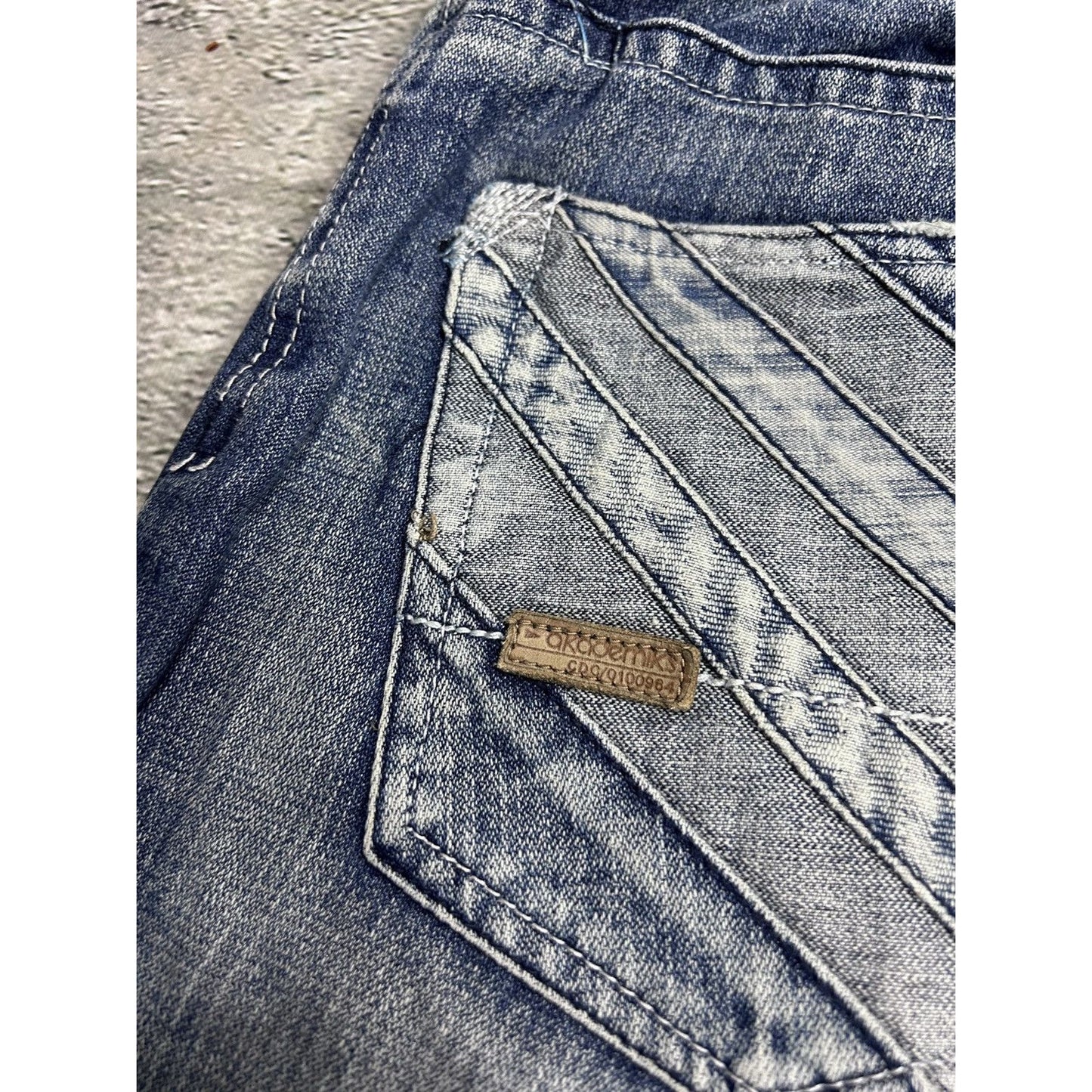 Akademiks Jeans vintage Y2K blue baggy