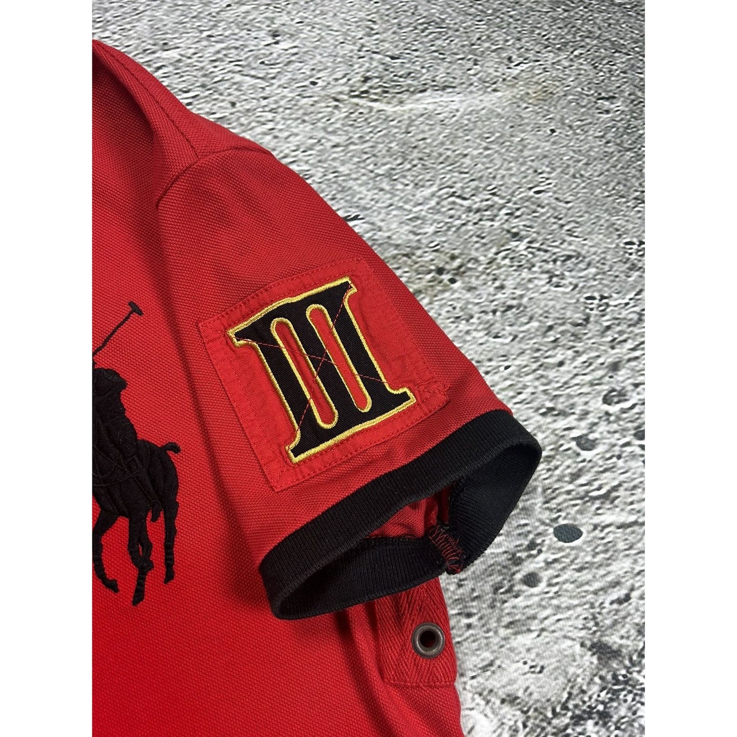 Chief Keef Polo Ralph Lauren red big pony polo T-shirt