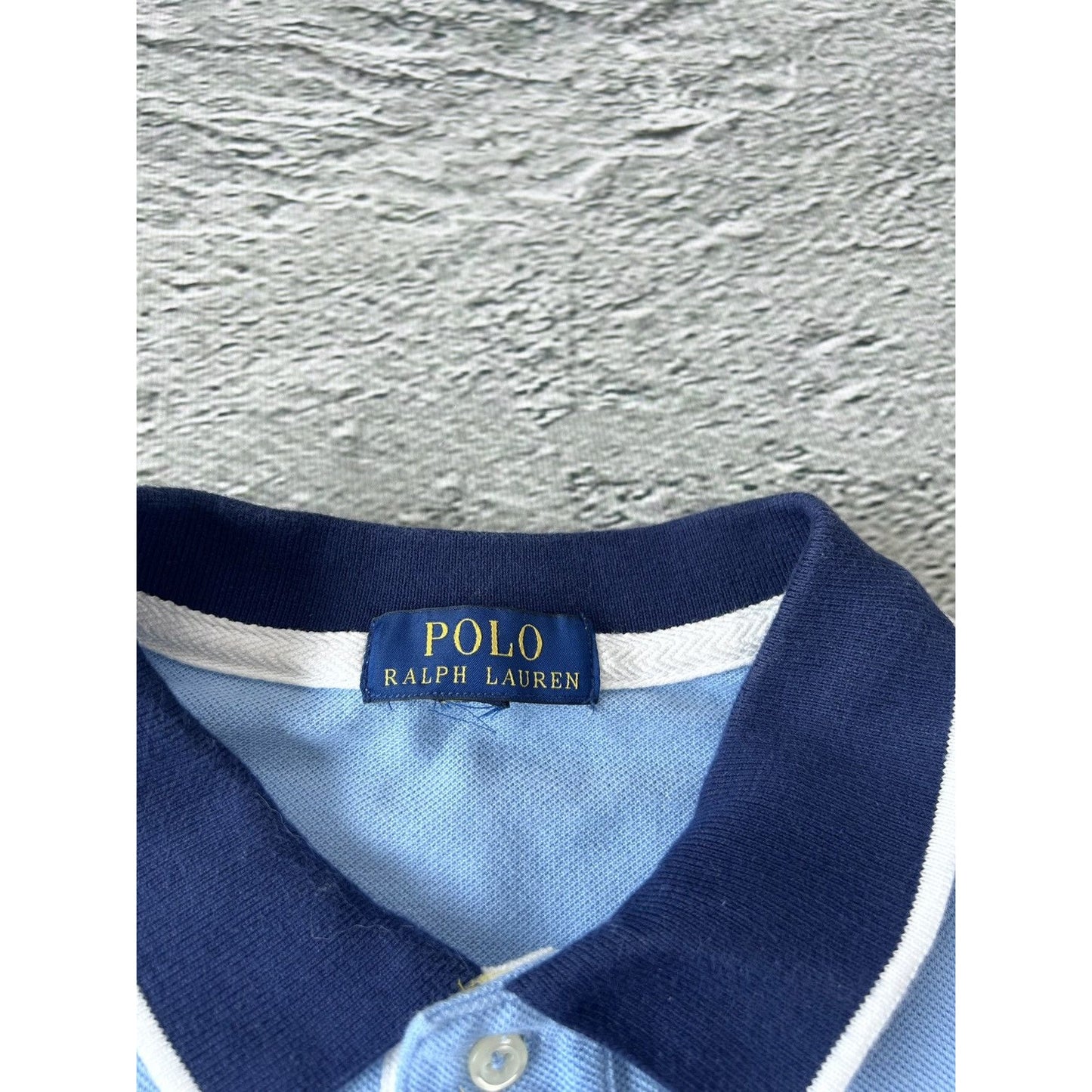 Chief Keef Polo Ralph Lauren T-shirt vintage baby blue navy