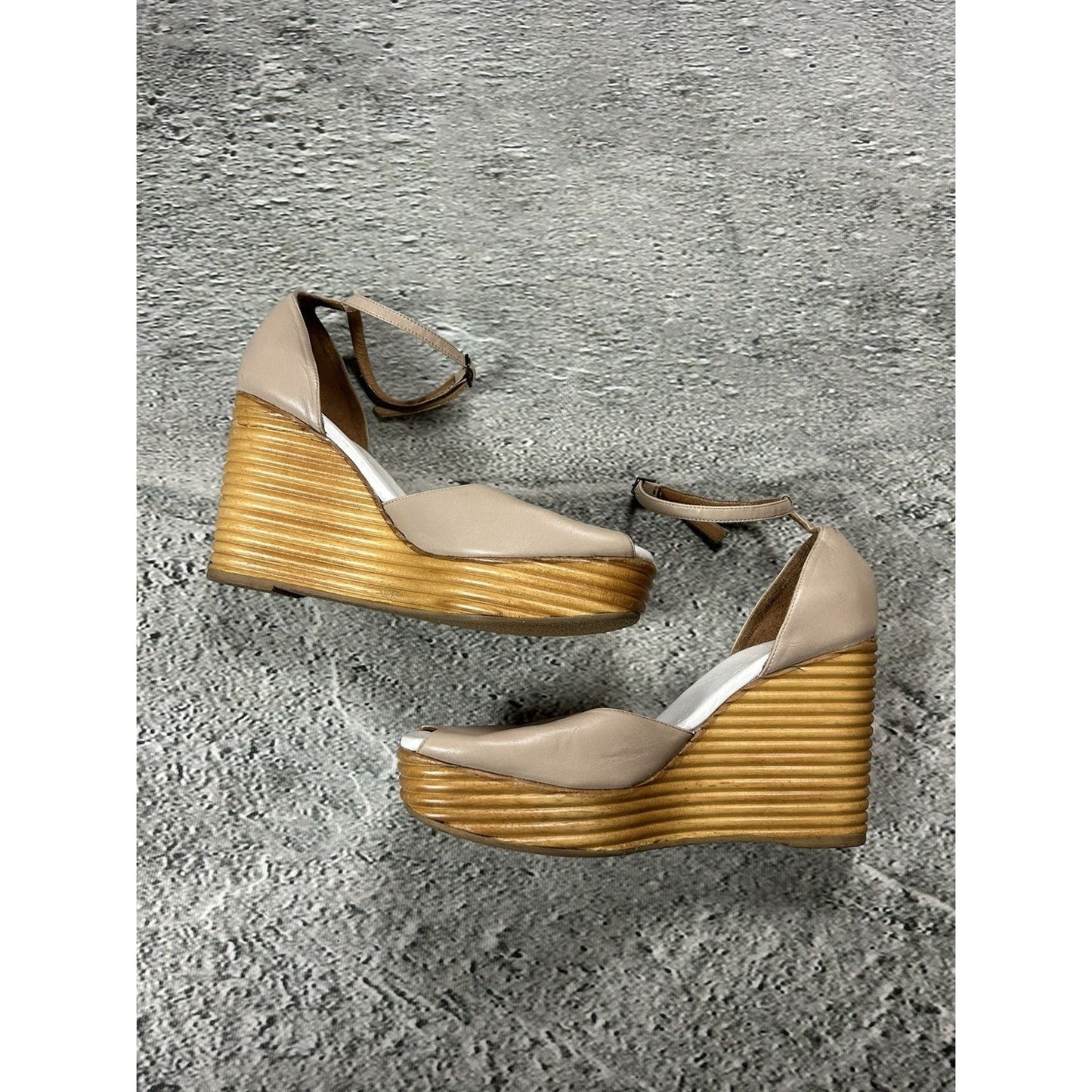 Maison Martin Margiela High Heels Leather Sandals