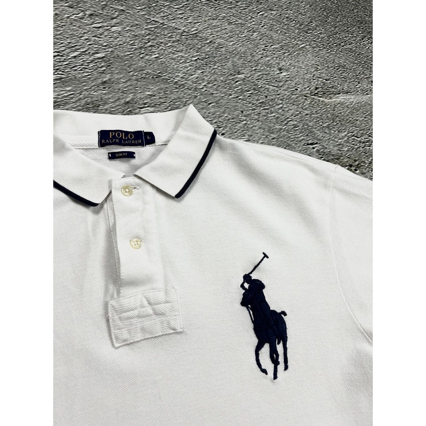 Chief Keef Polo Ralph Lauren vintage white T-shirt big pony