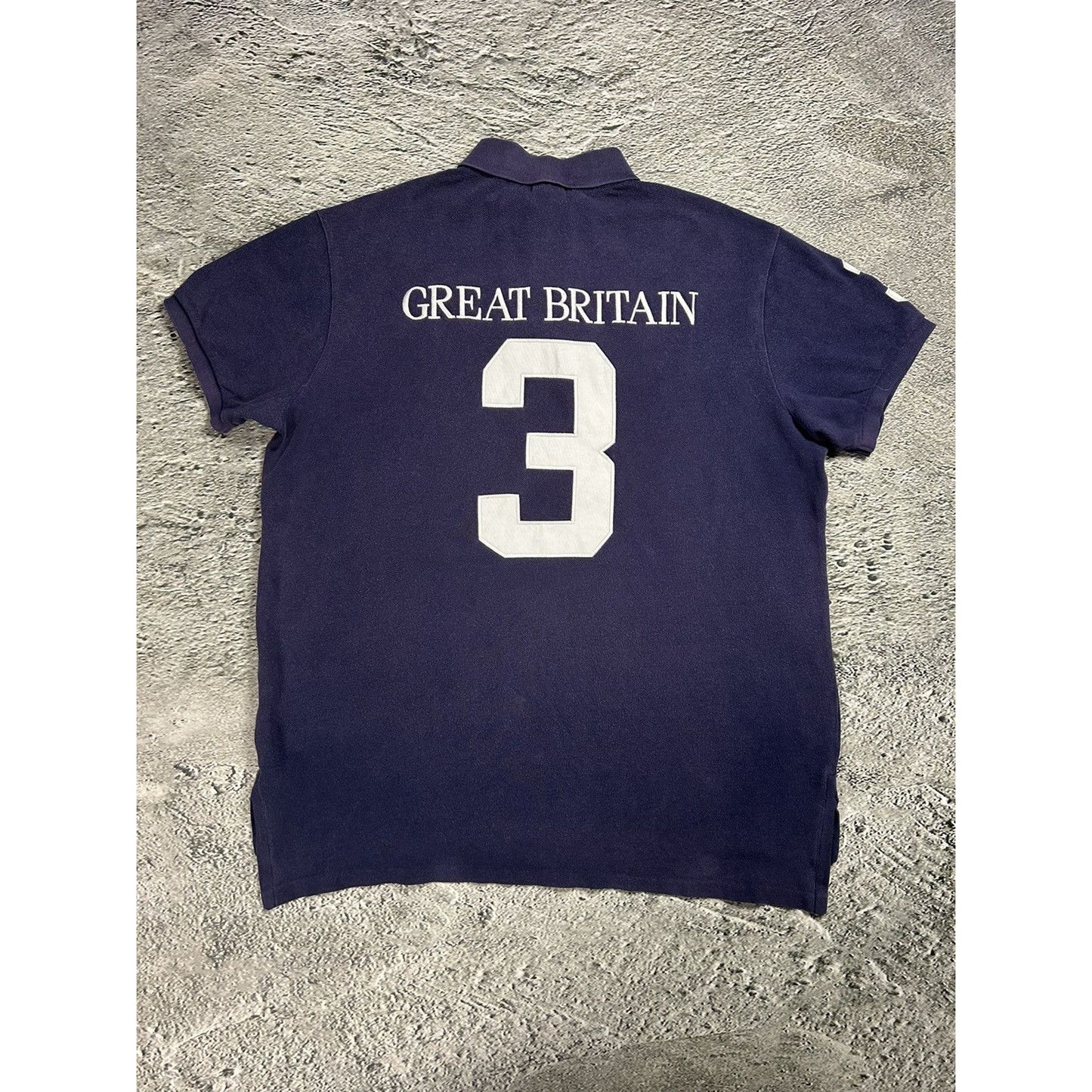 Chief Keef Polo Ralph Lauren Great Britain vintage red navy