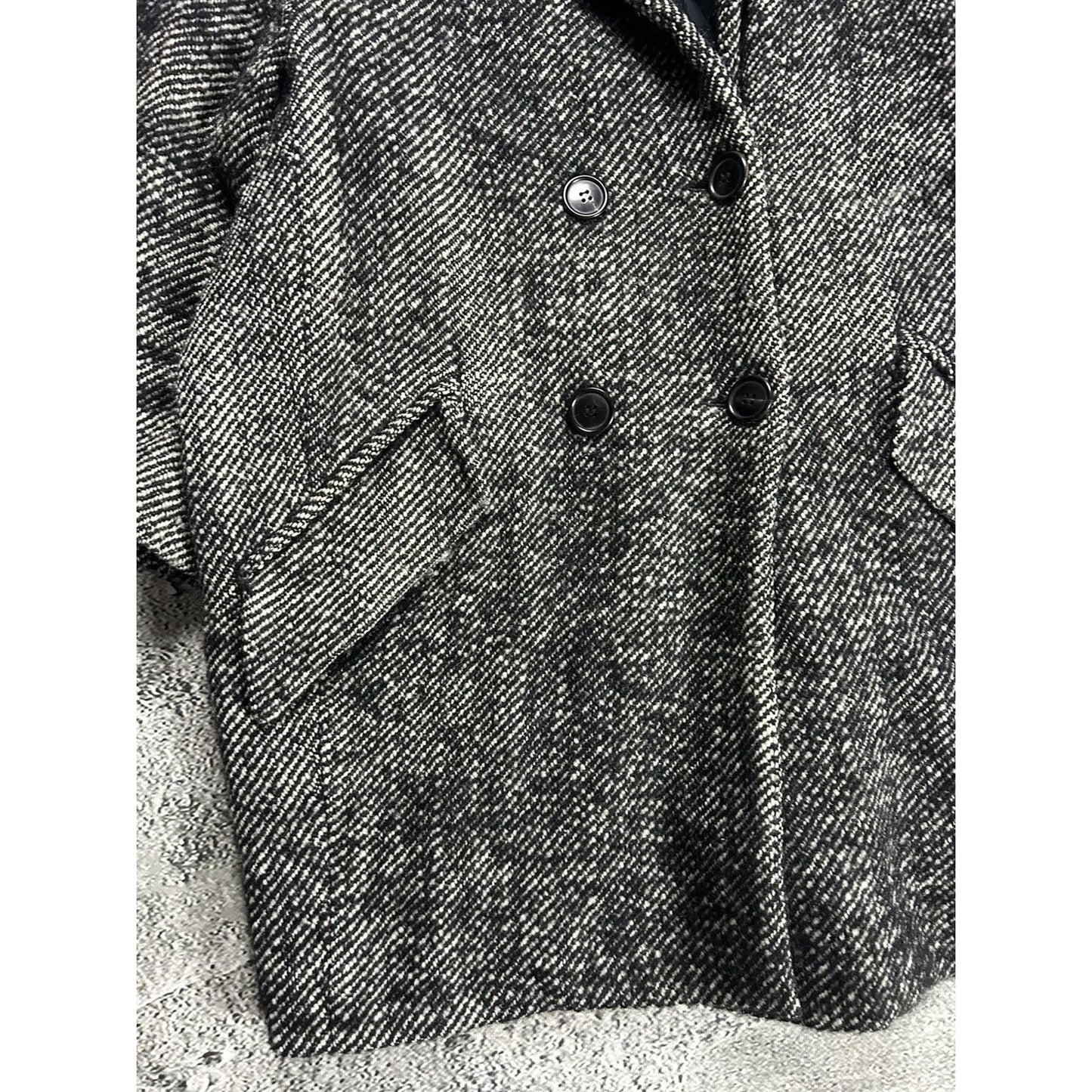 Isabel Marant Etoile wool coat tweed oversized