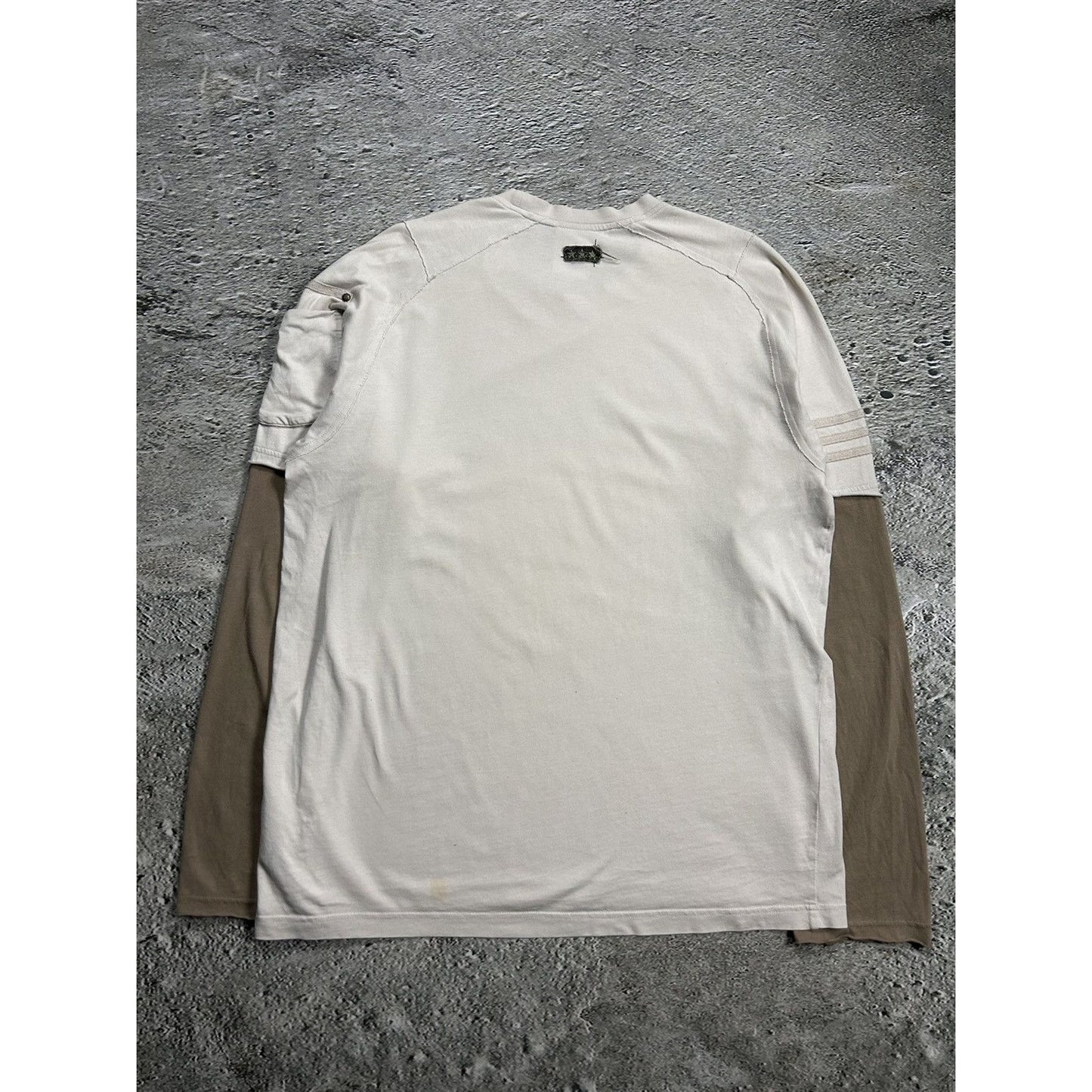 Adidas vintage longsleeve Y2K opium beige