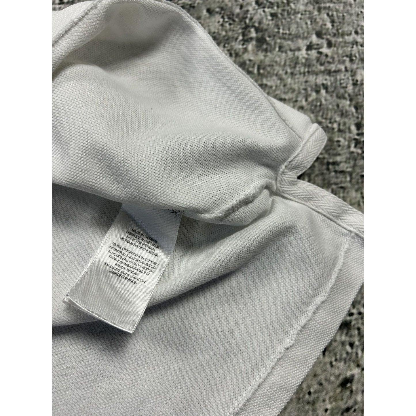 Chief Keef Polo Ralph Lauren vintage white big pony