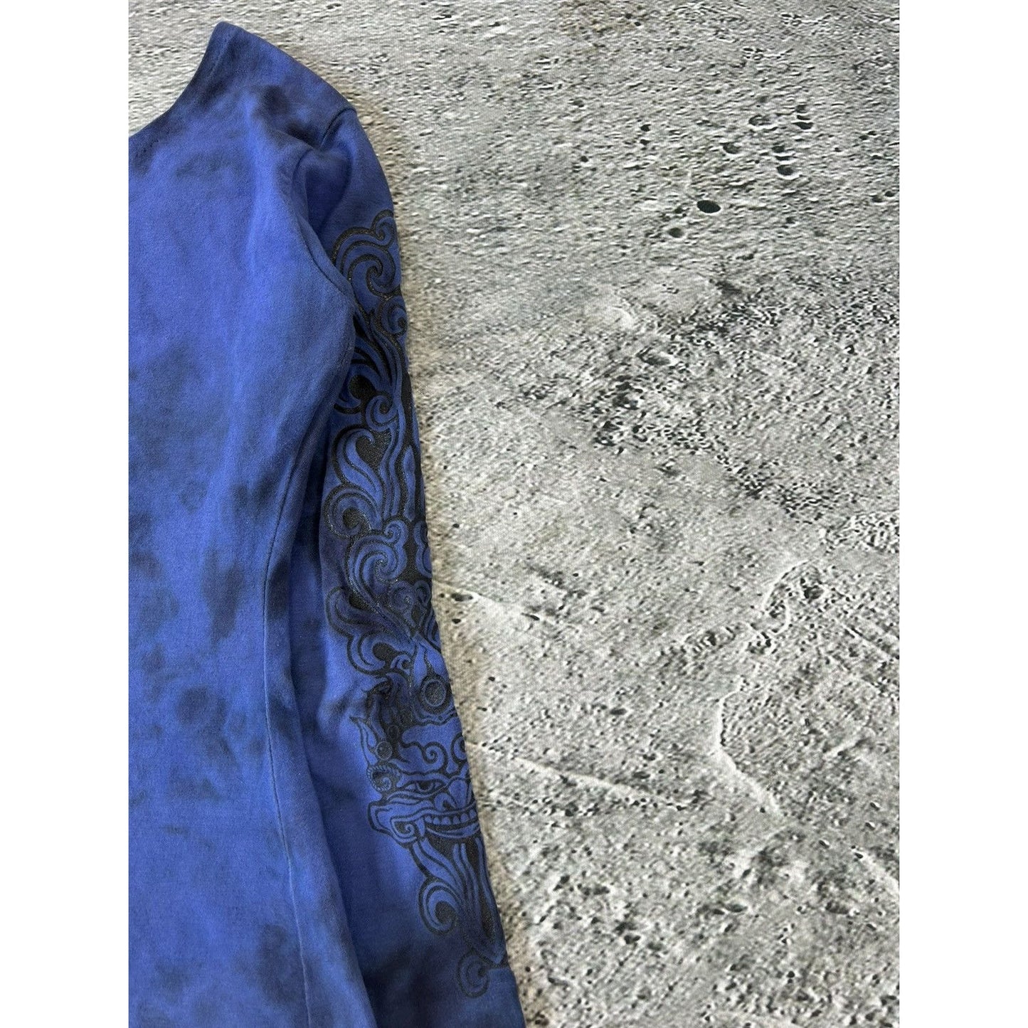 Vintage Y2K Longsleeve navy blue