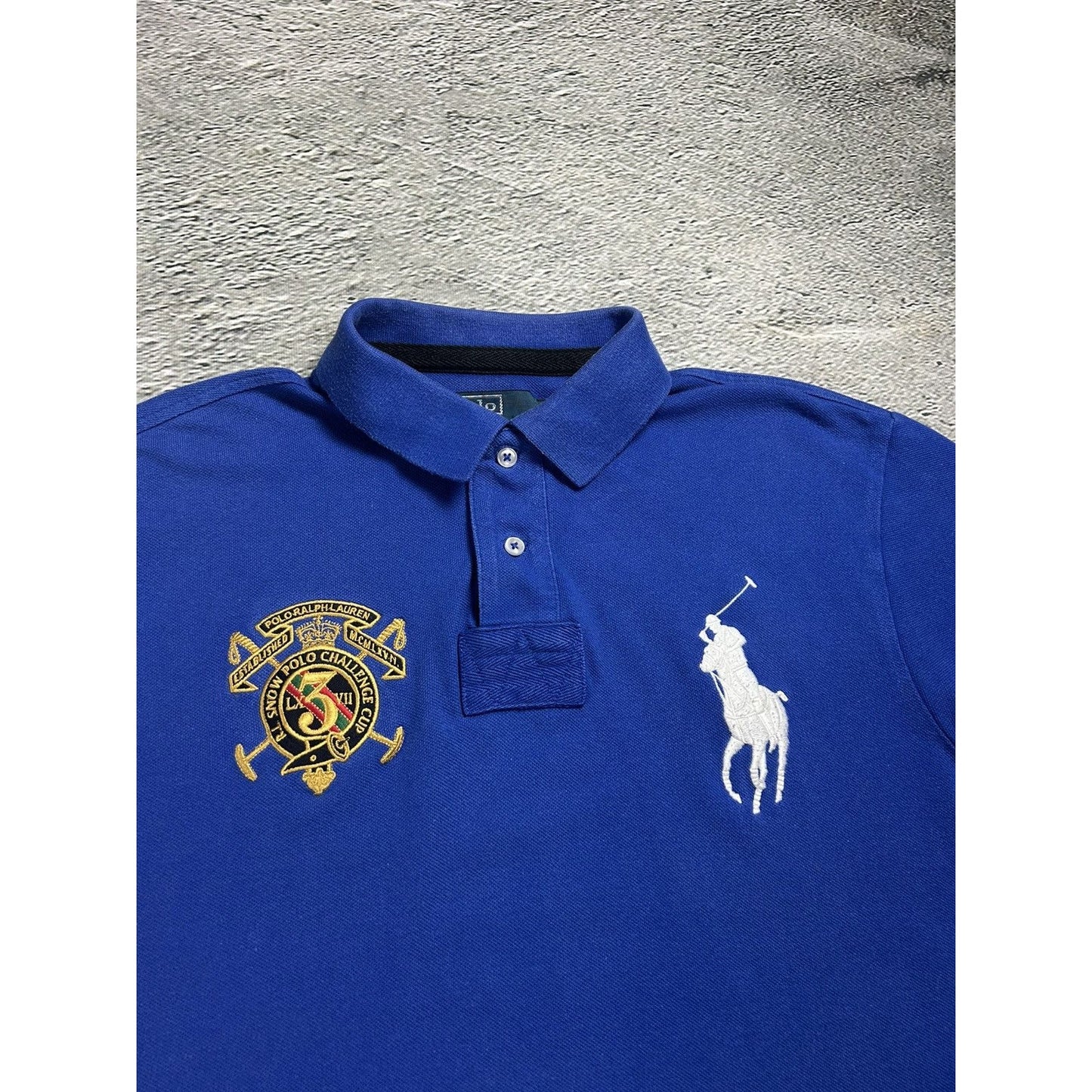 Chief Keef Polo Ralph Lauren blue T-shirt big pony